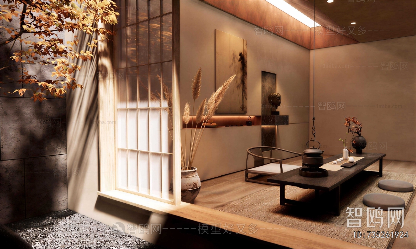 Japanese Style Tea House