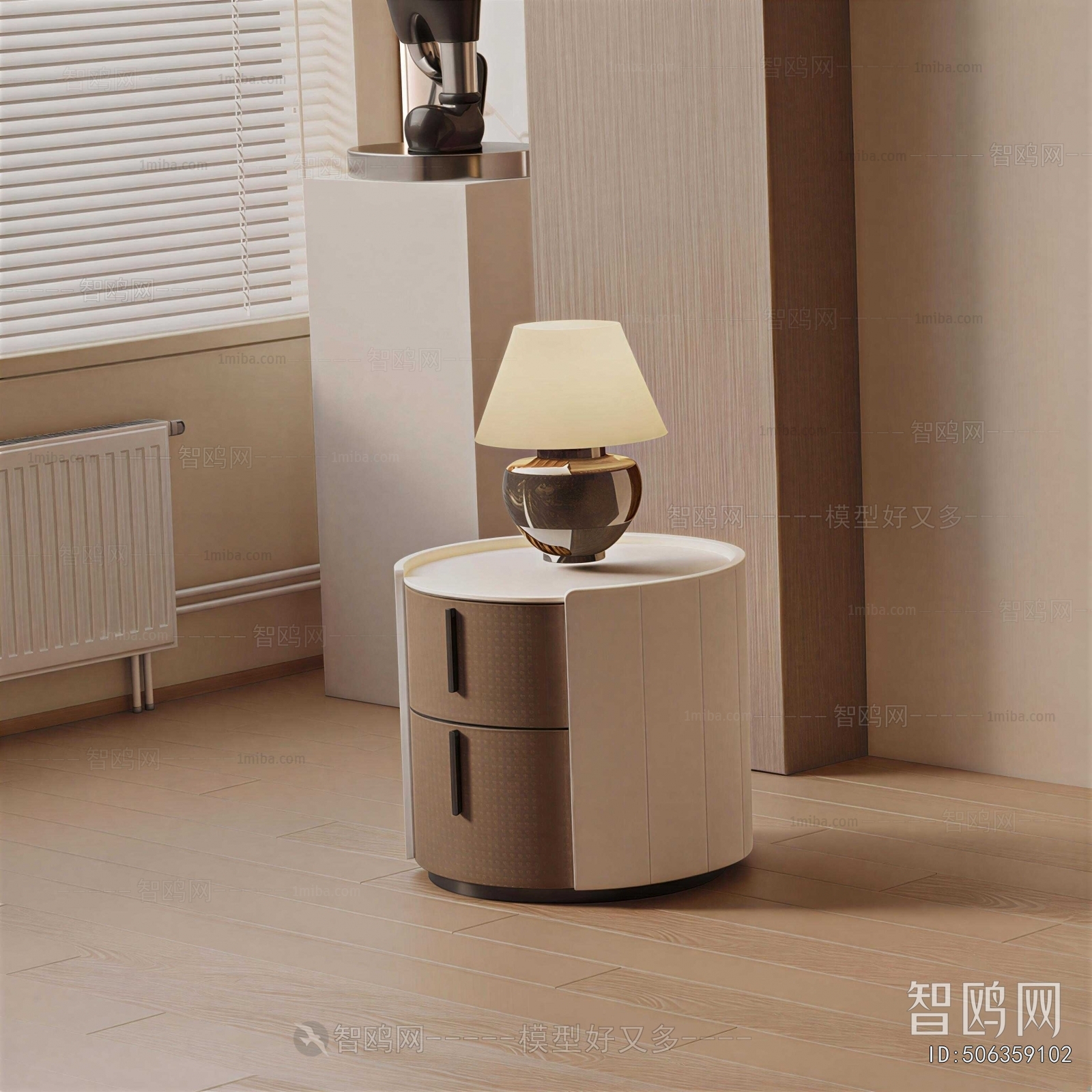 Modern Bedside Cupboard