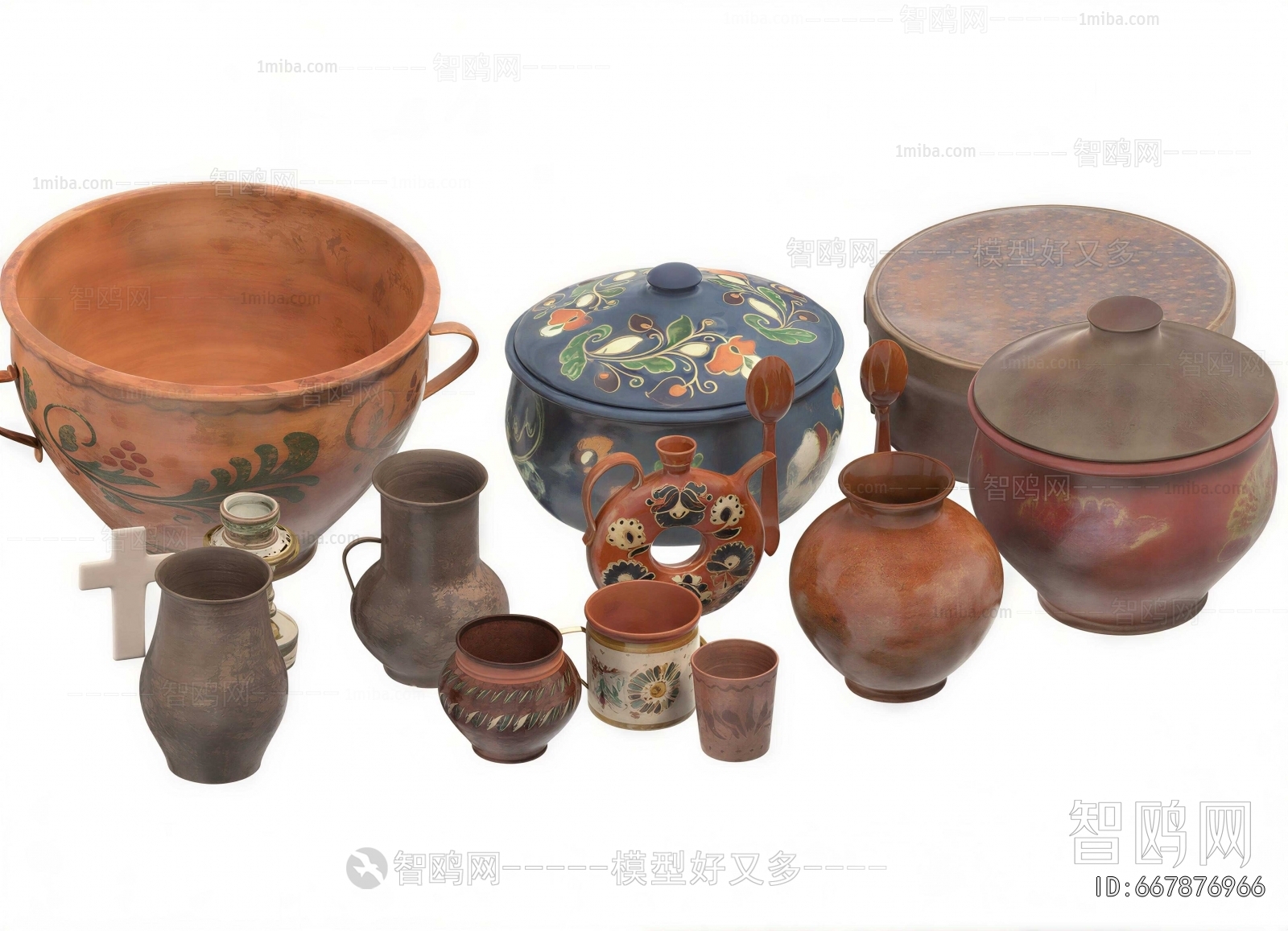 Modern Clay Pot