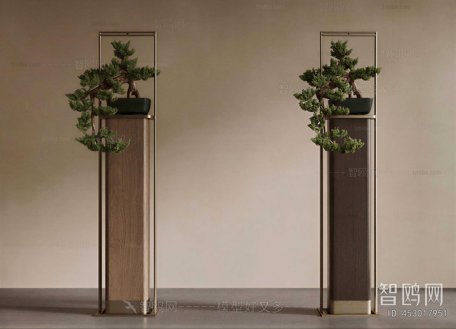 New Chinese Style Flower Shelf