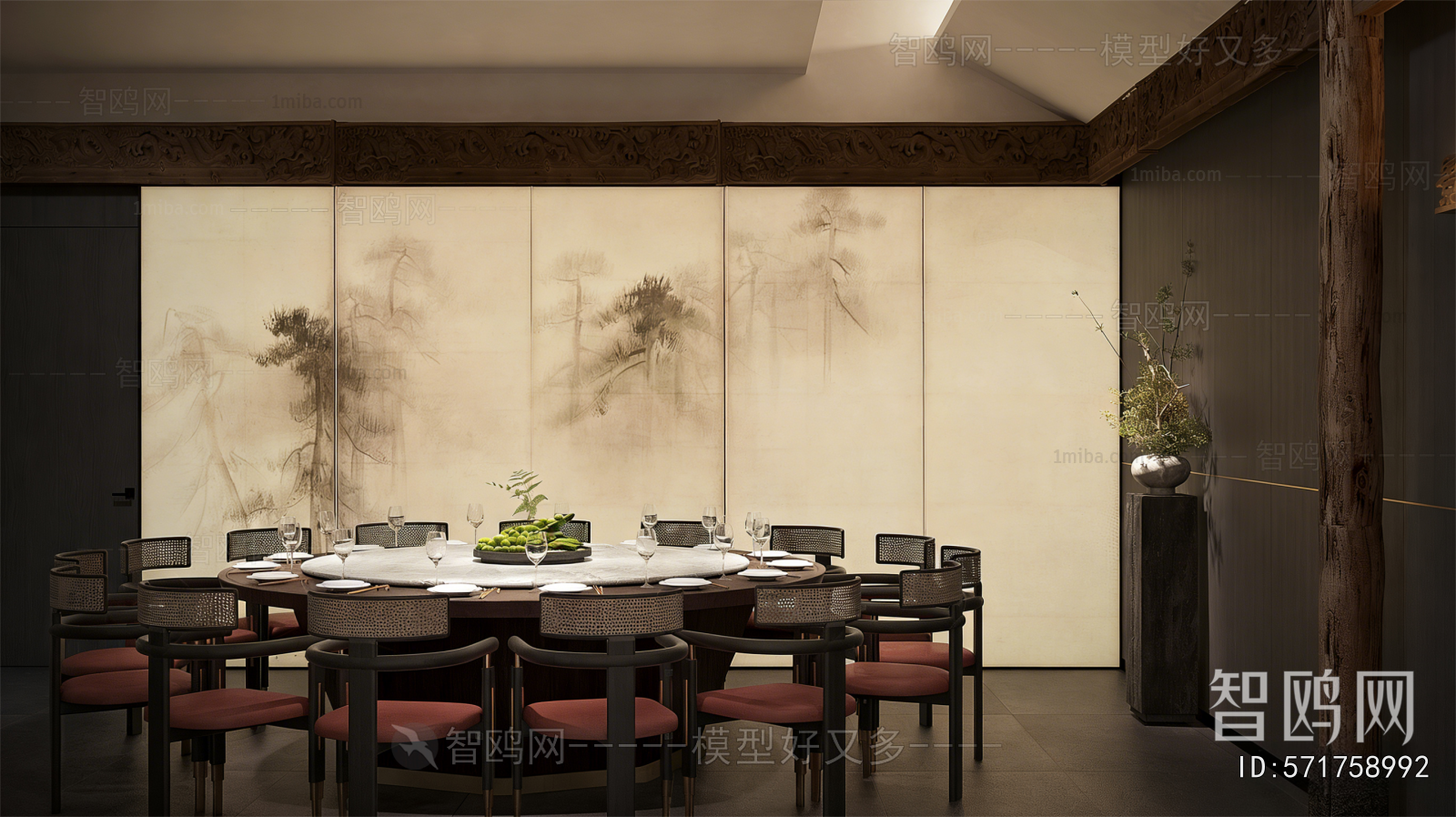 New Chinese Style Restaurant Box