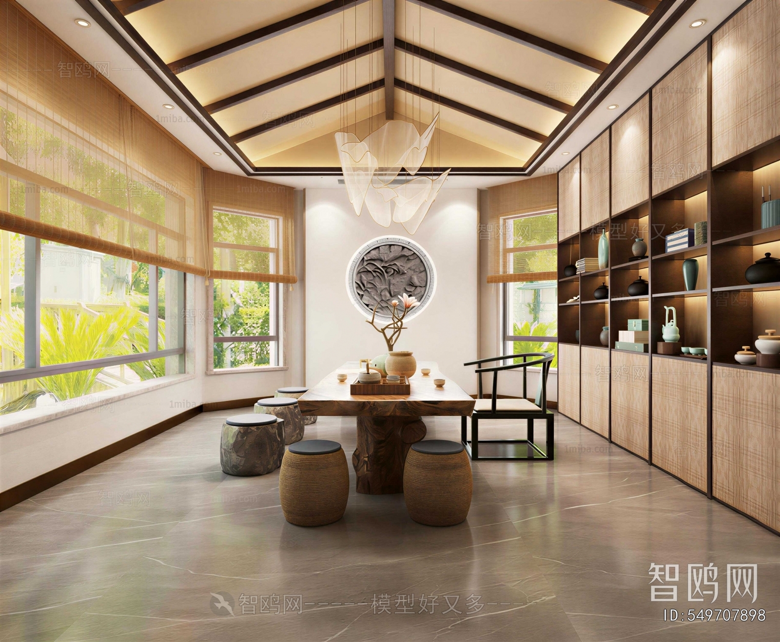 New Chinese Style Tea House