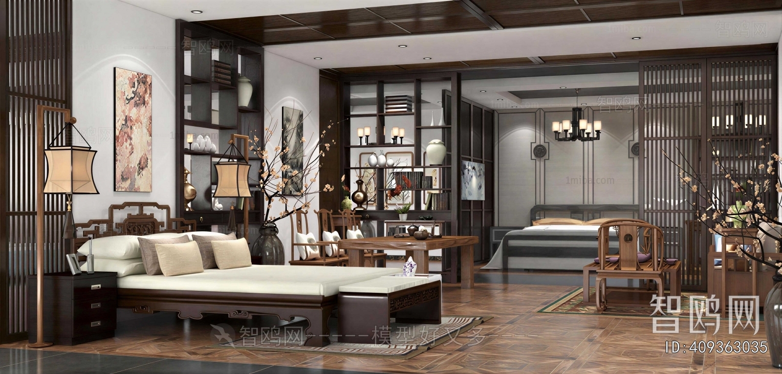 New Chinese Style Exhibition Hall