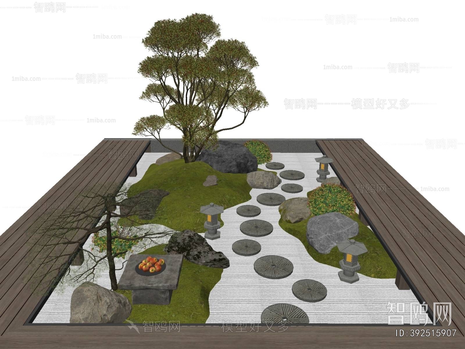 New Chinese Style Courtyard/landscape