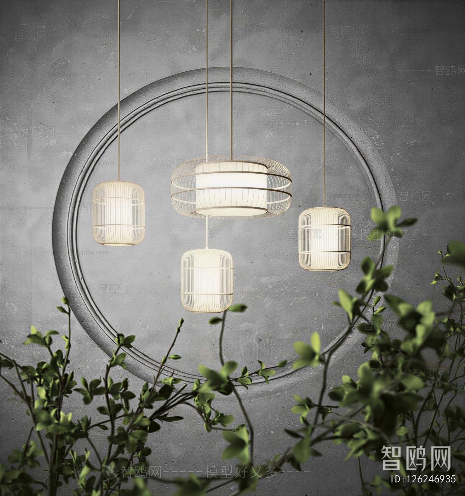 Wabi-sabi Style Droplight