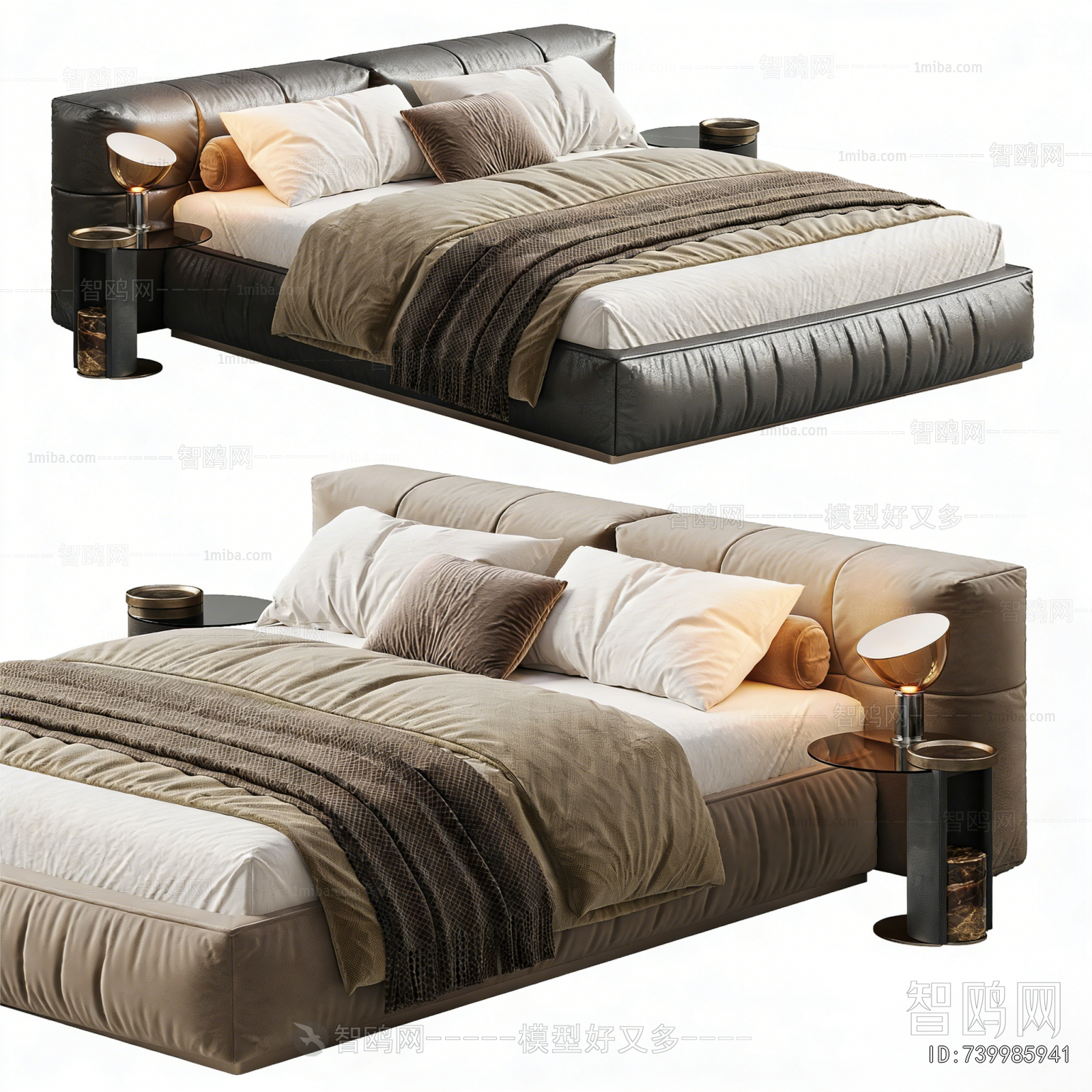 Modern Double Bed