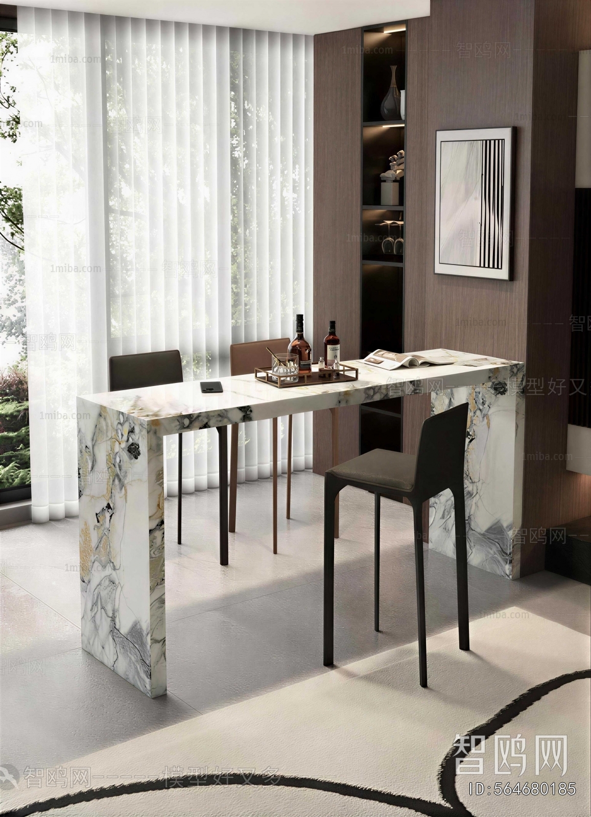 Modern Counter Bar