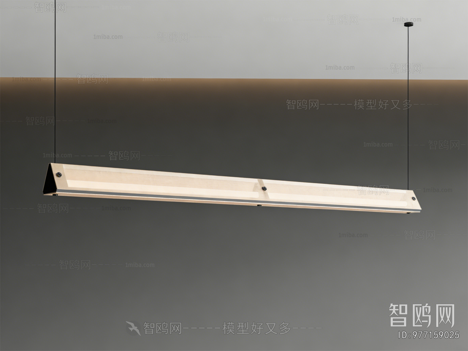 Modern Long Chandelier