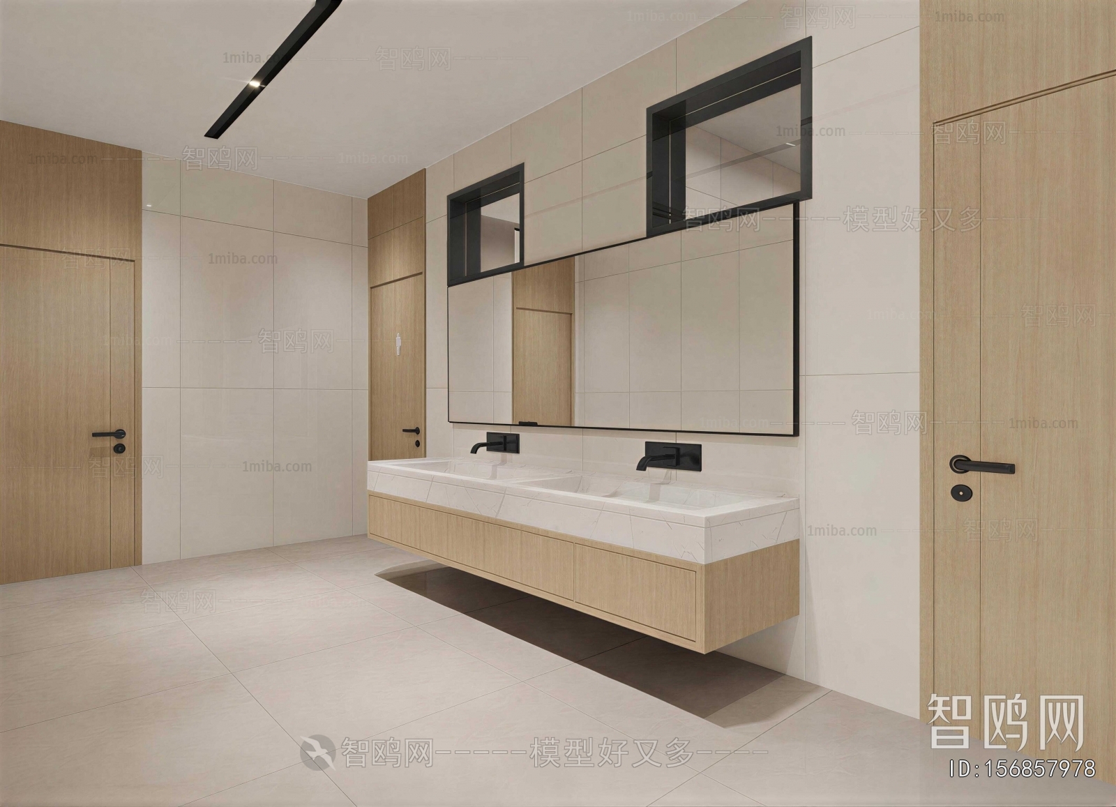 Modern Public Toilet