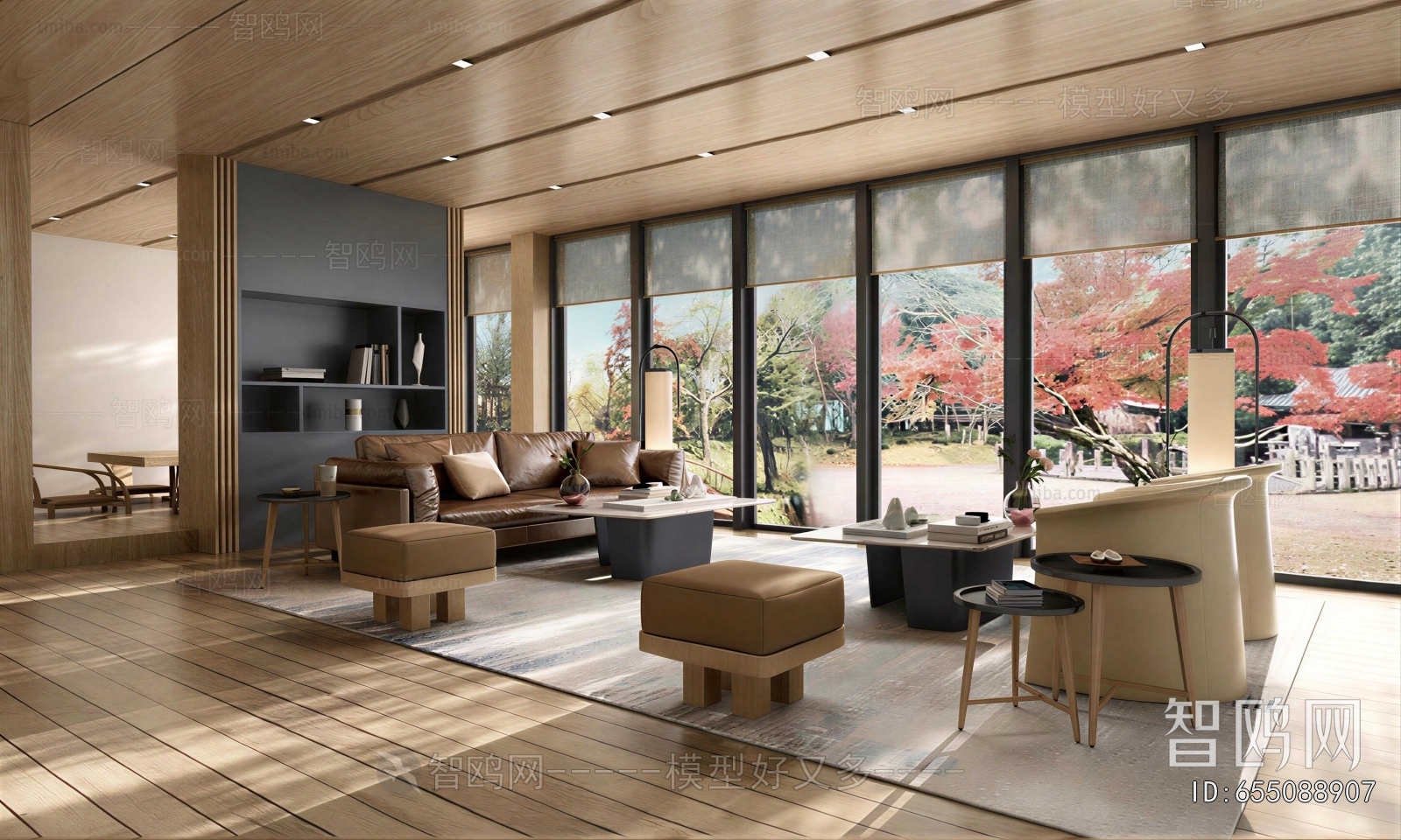 Japanese Style A Living Room