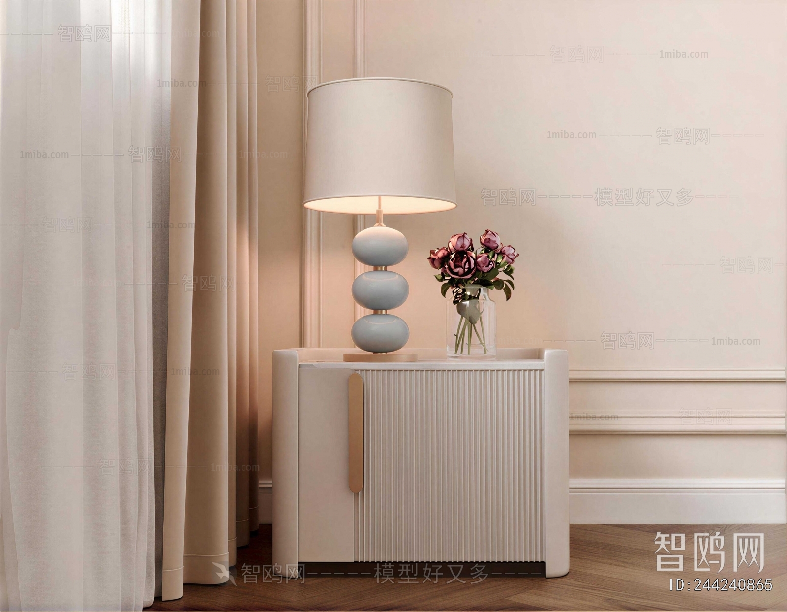 Modern Bedside Cupboard