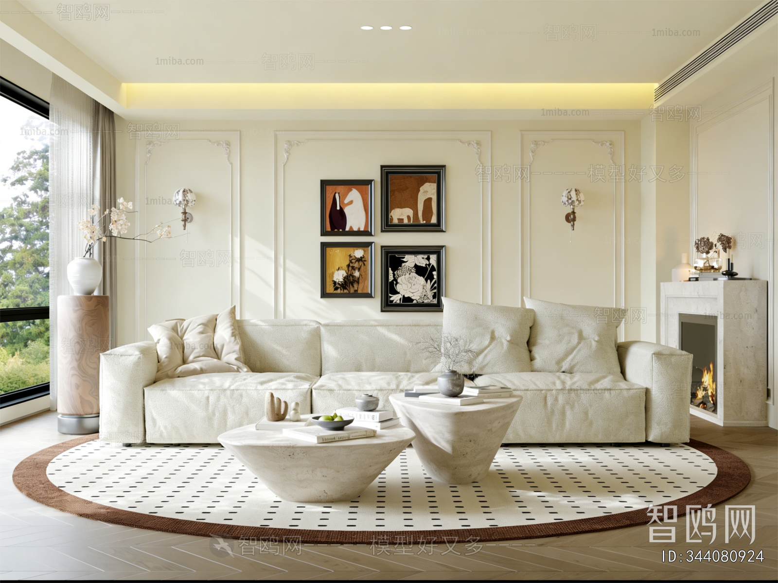 French Style A Living Room