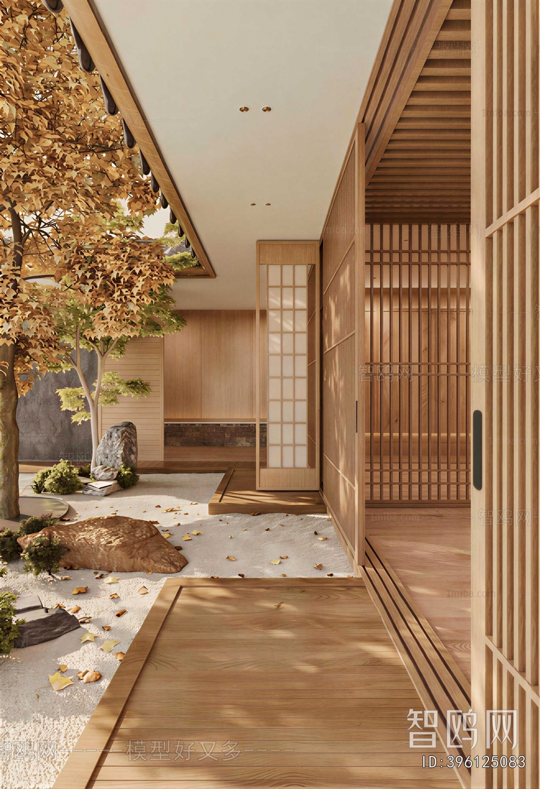 Japanese Style Courtyard/landscape