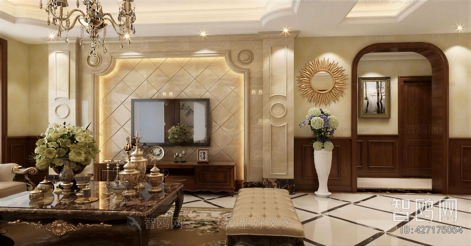 New Classical Style A Living Room