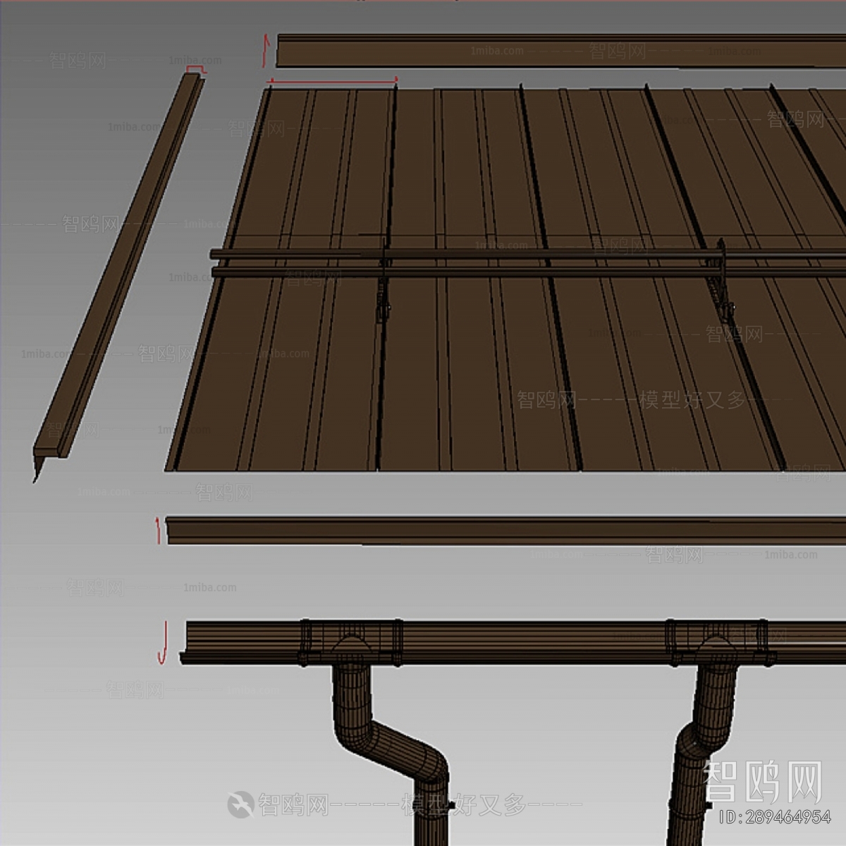 Modern Building Component