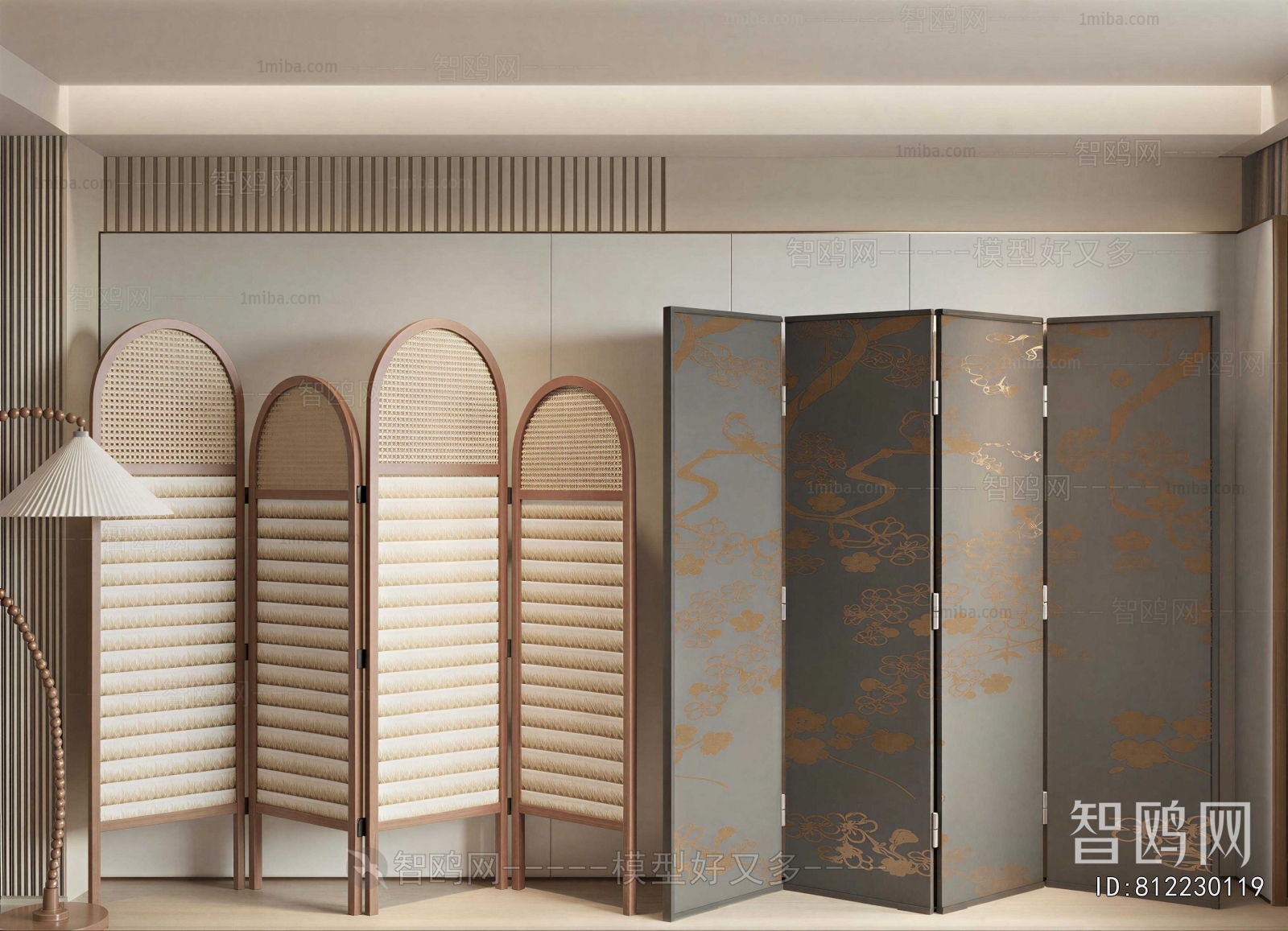 Wabi-sabi Style Partition