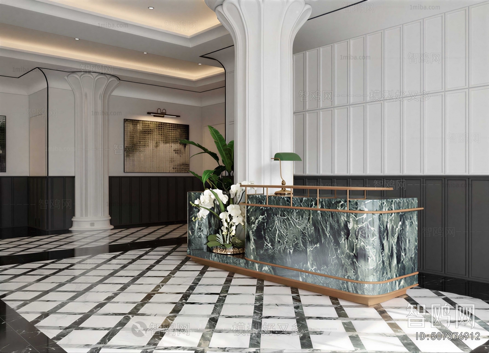 French Style Lobby Hall