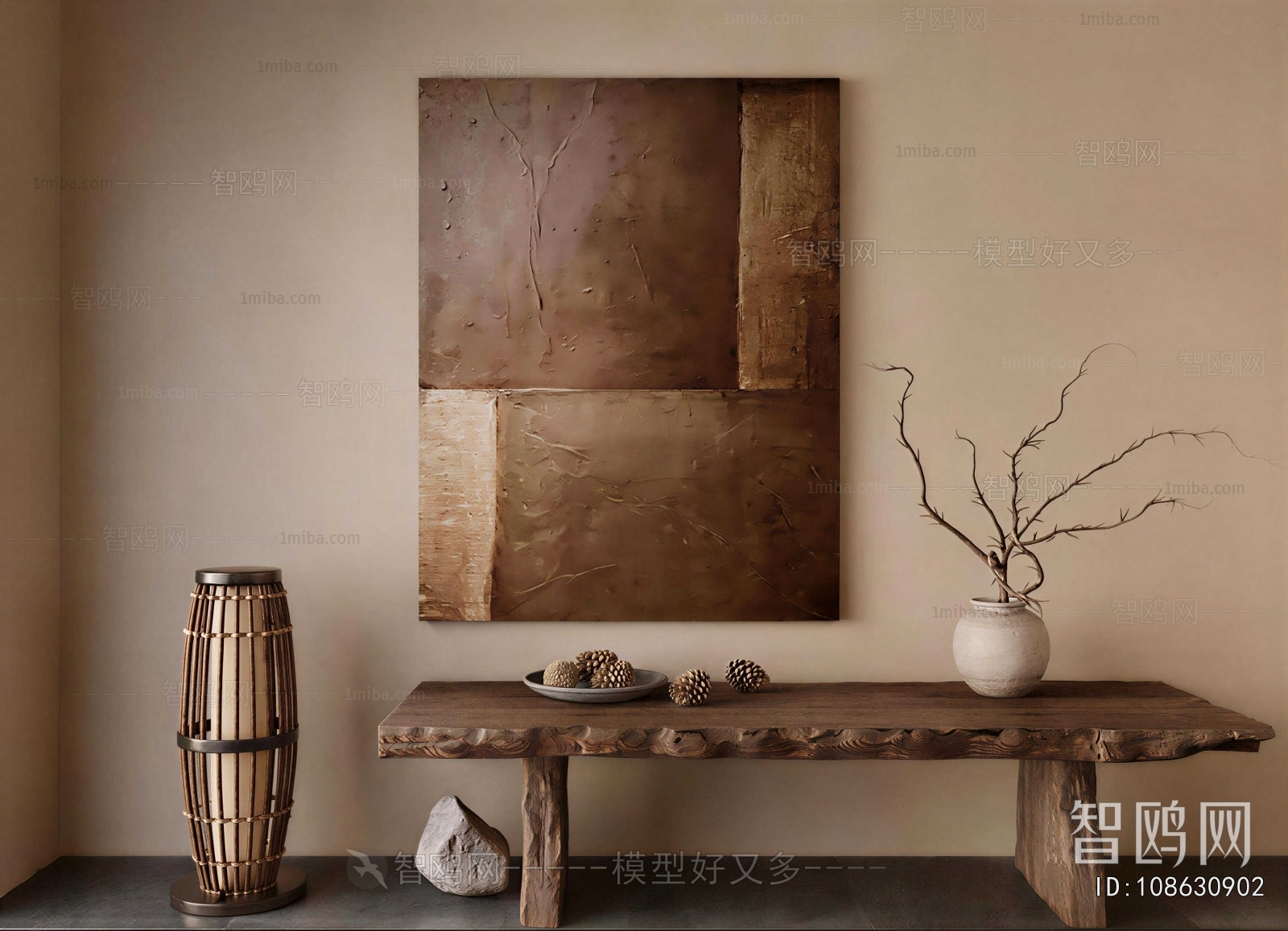 Wabi-sabi Style Painting