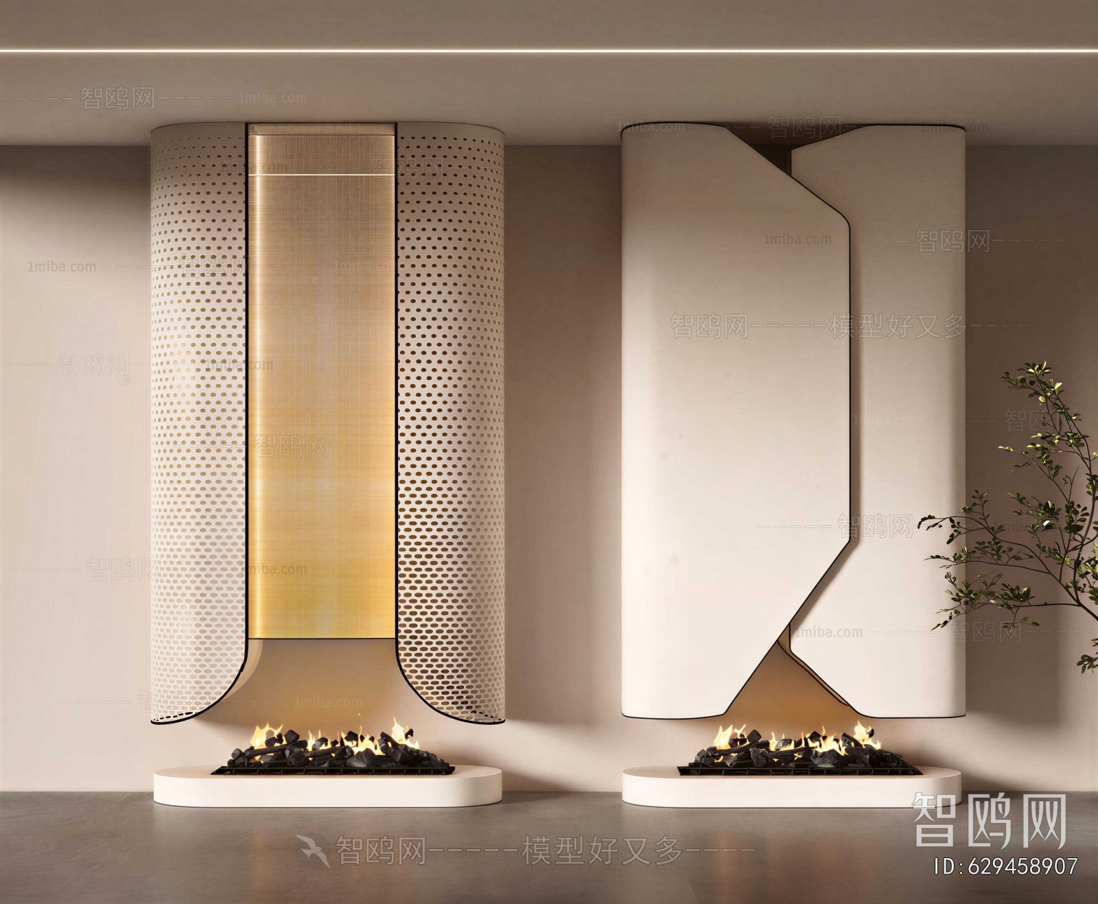 Modern Fireplace