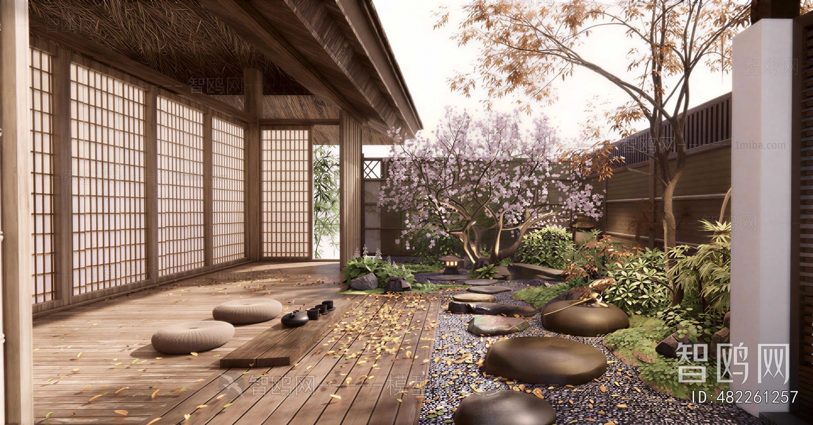 Japanese Style Courtyard/landscape