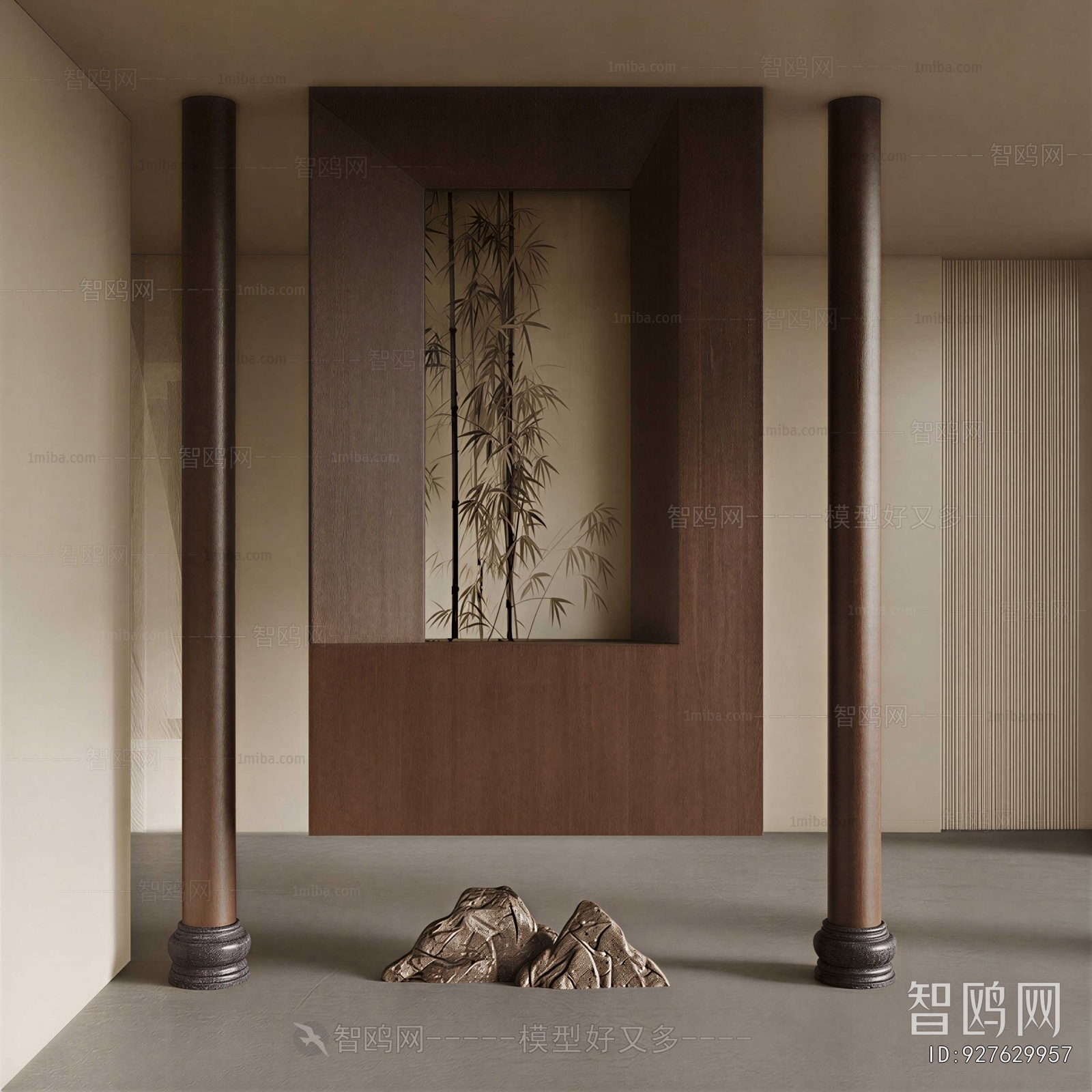 New Chinese Style Hallway