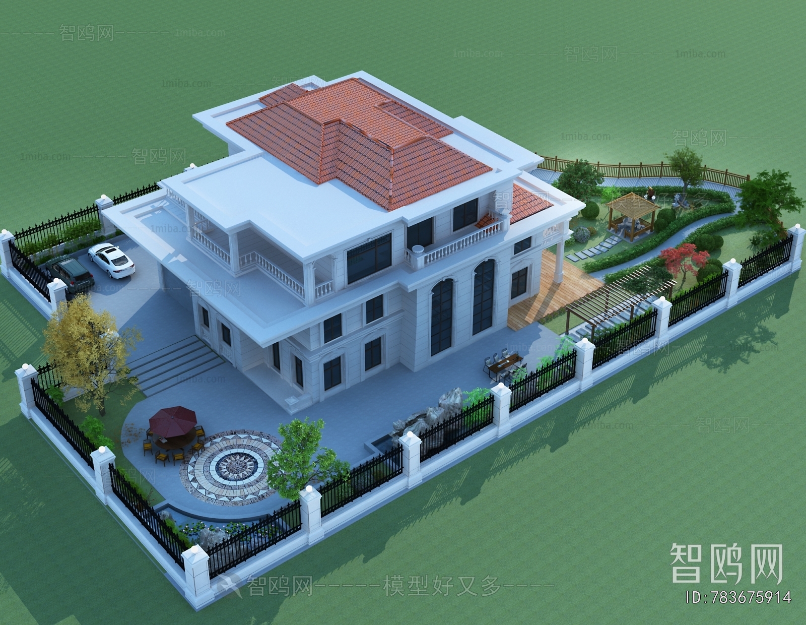 Simple European Style Detached Villa