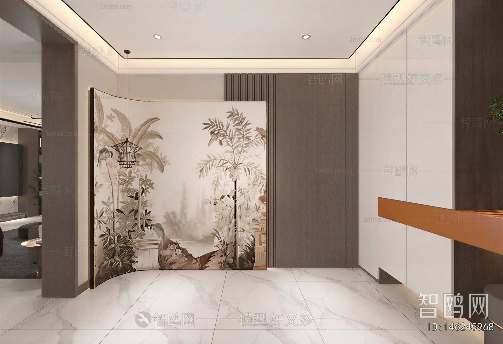 Modern Hallway