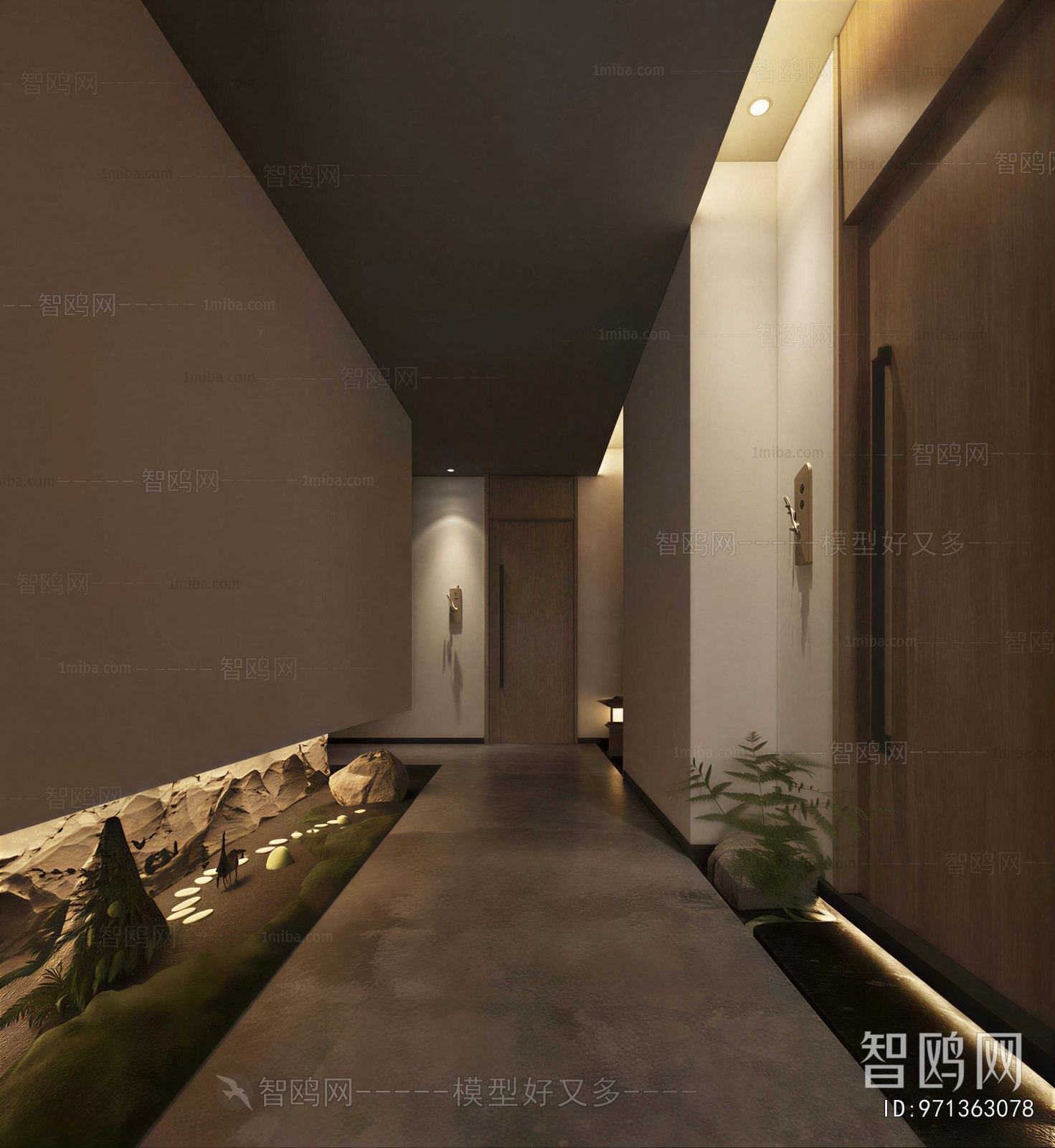 New Chinese Style Corridor