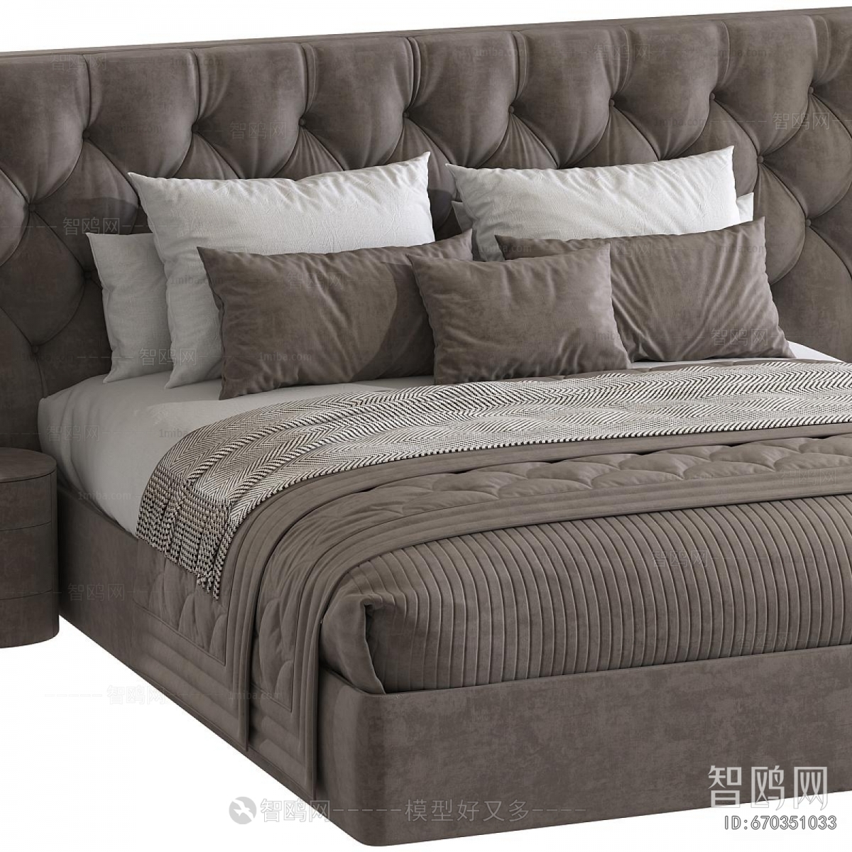 Modern Double Bed