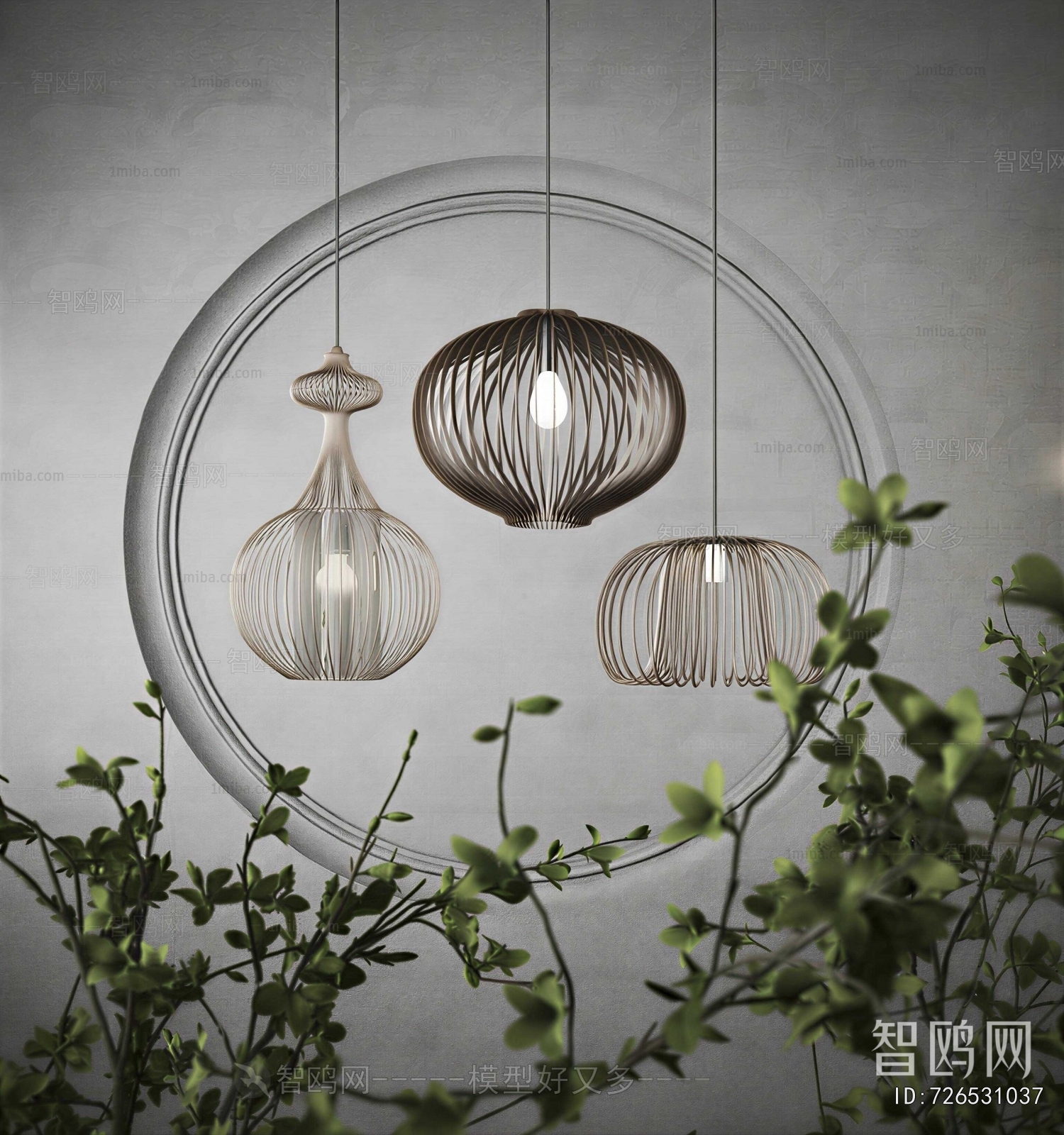 Wabi-sabi Style Droplight