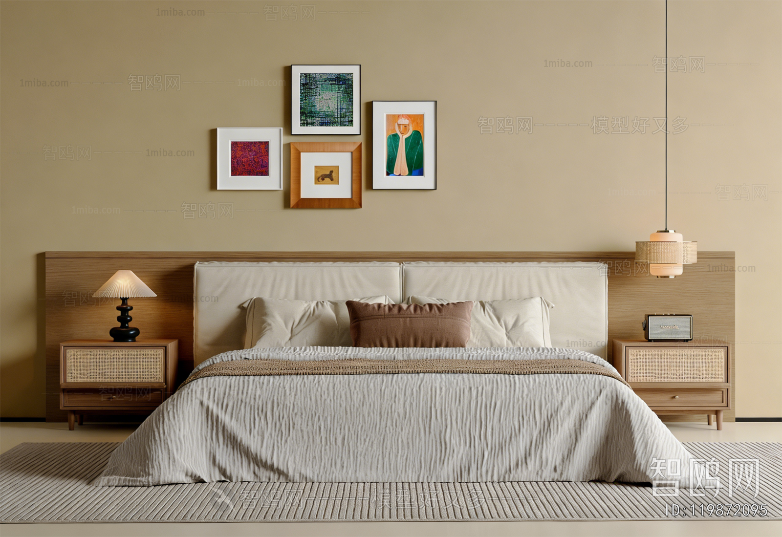 Modern Double Bed
