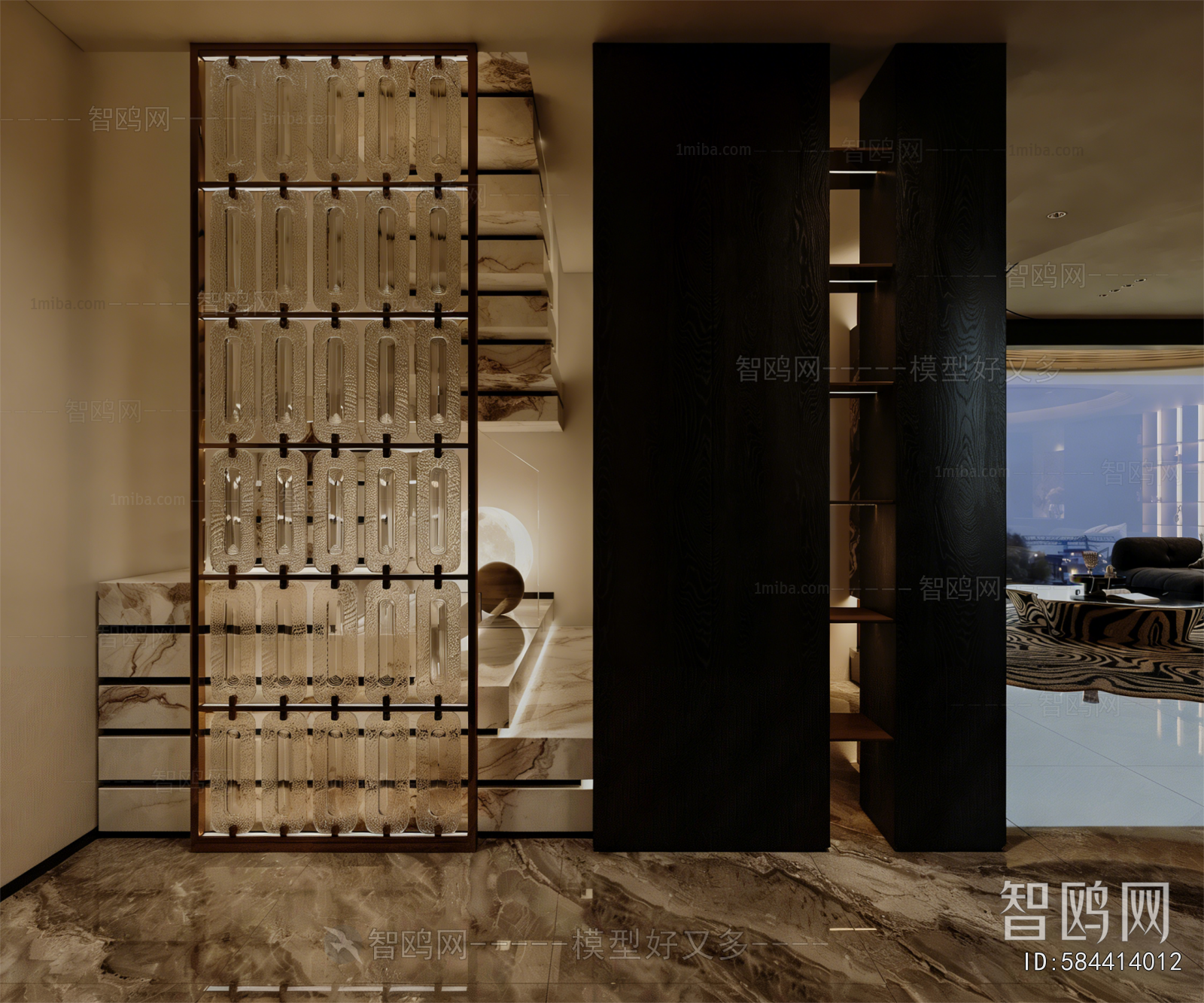 Modern Hallway