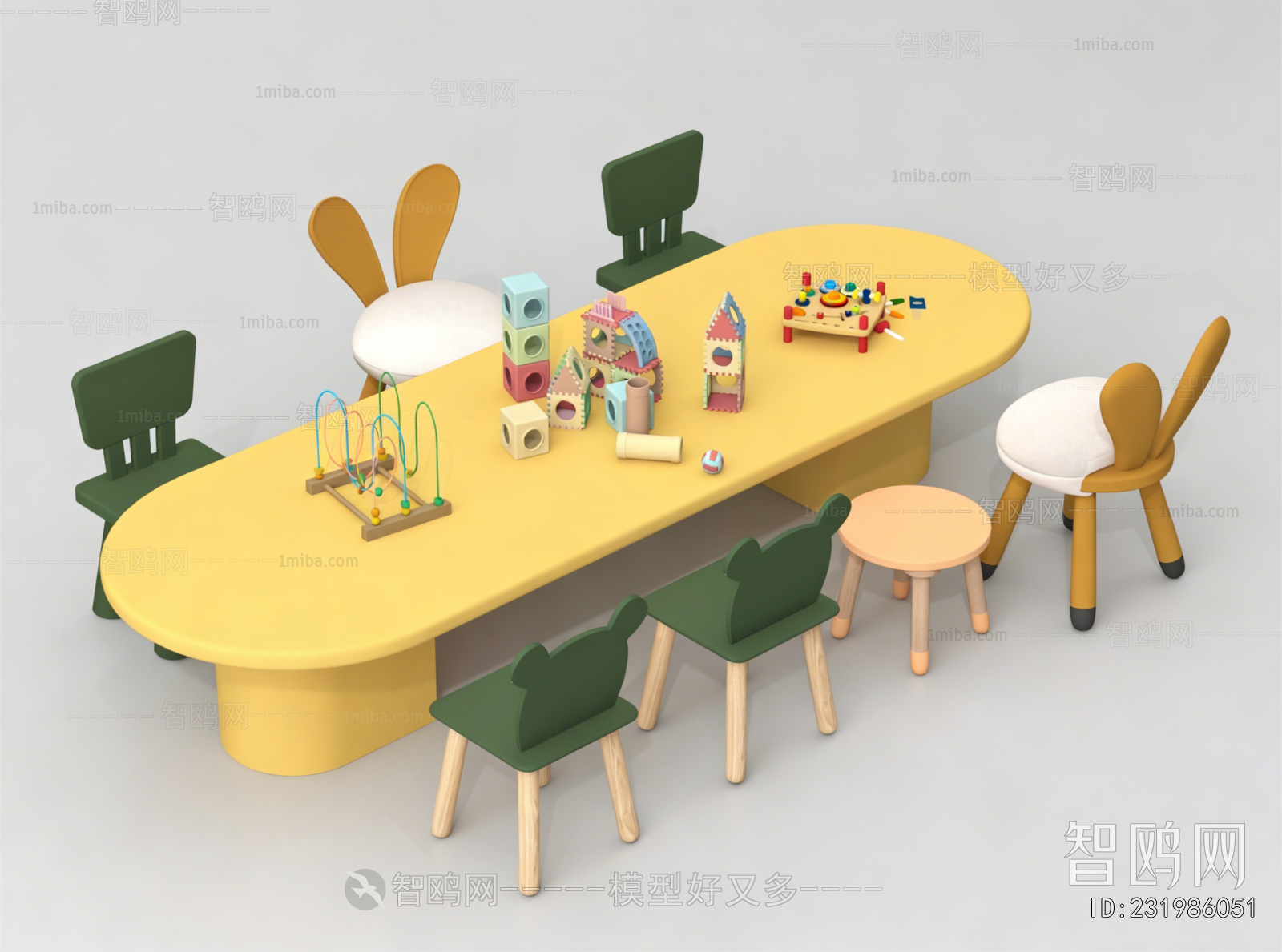 Modern Children's Table/chair