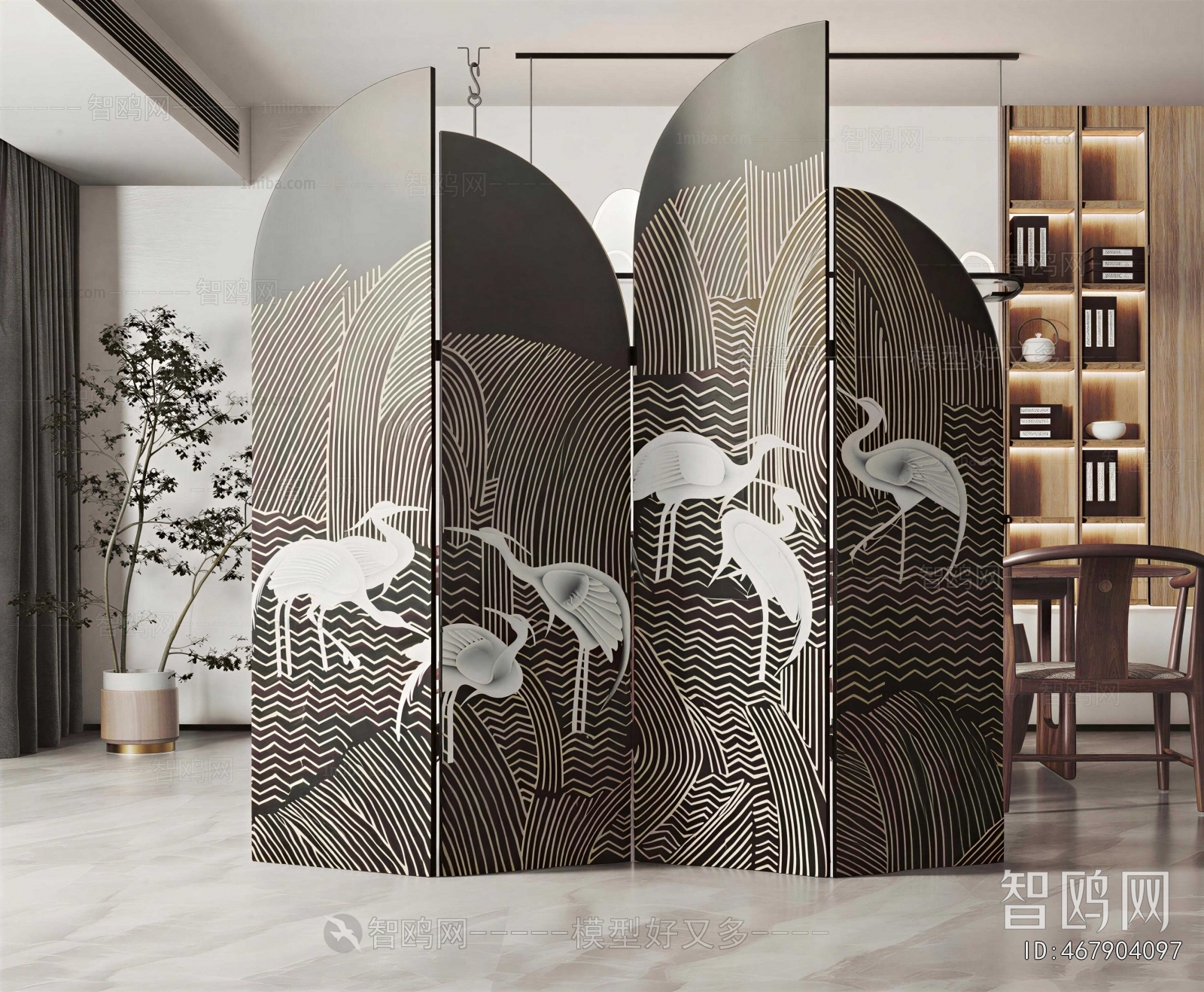 New Chinese Style Partition