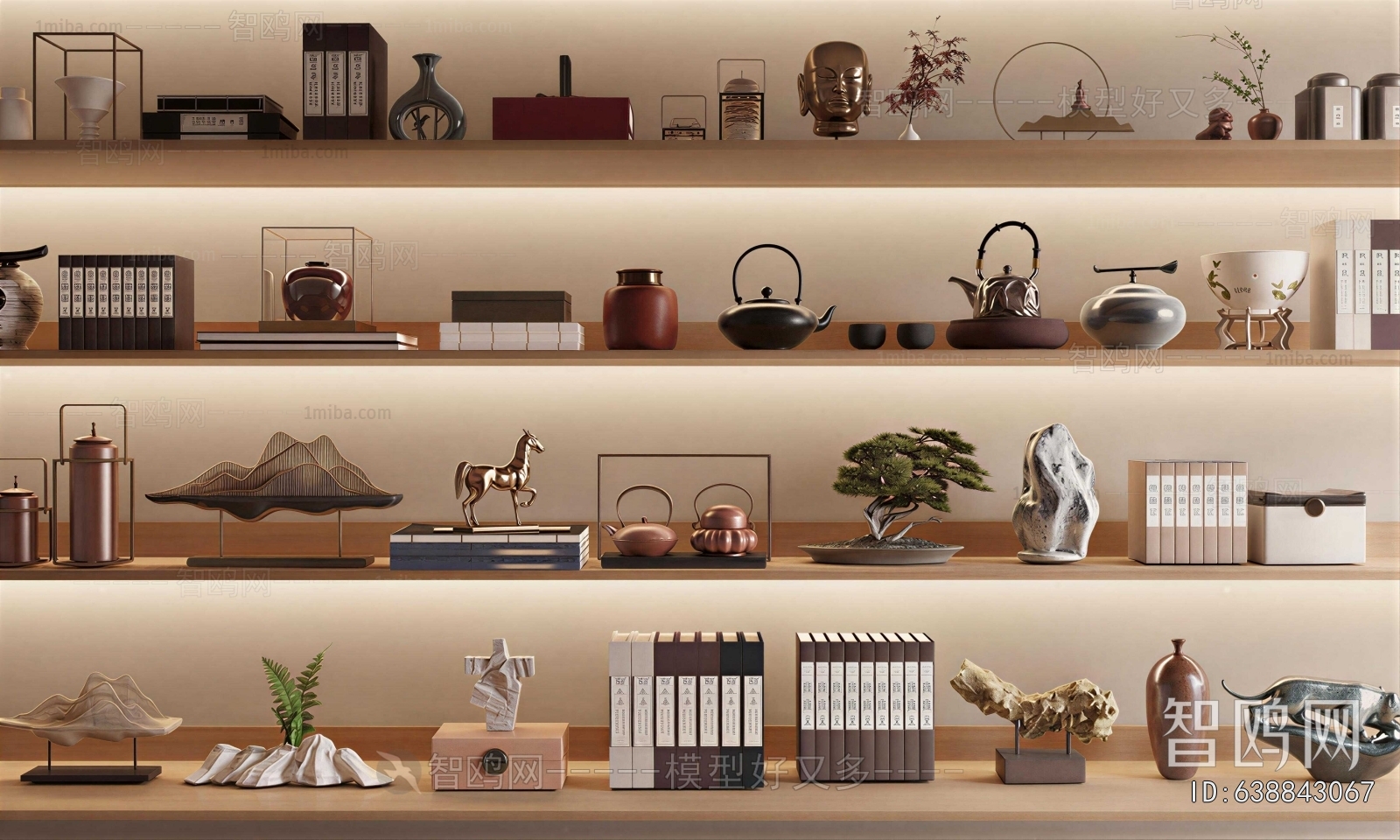 New Chinese Style Decorative Set
