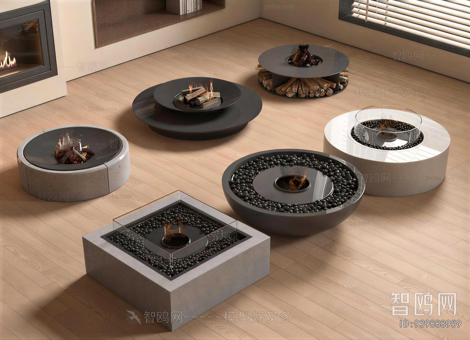 Modern Fireplace