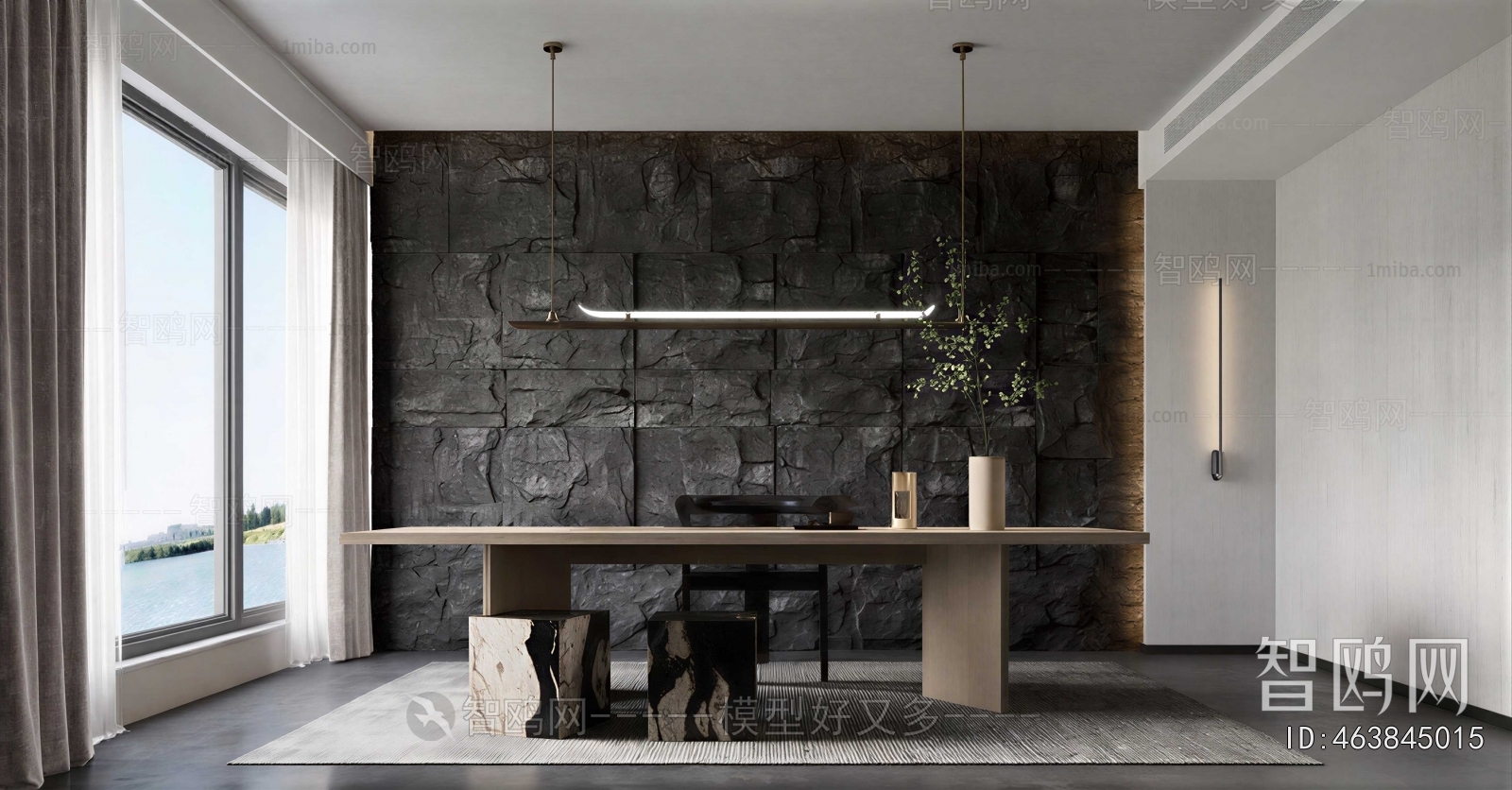 Wabi-sabi Style Tea House