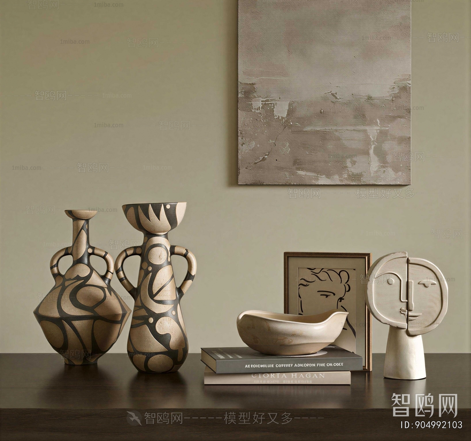 Wabi-sabi Style Clay Pot
