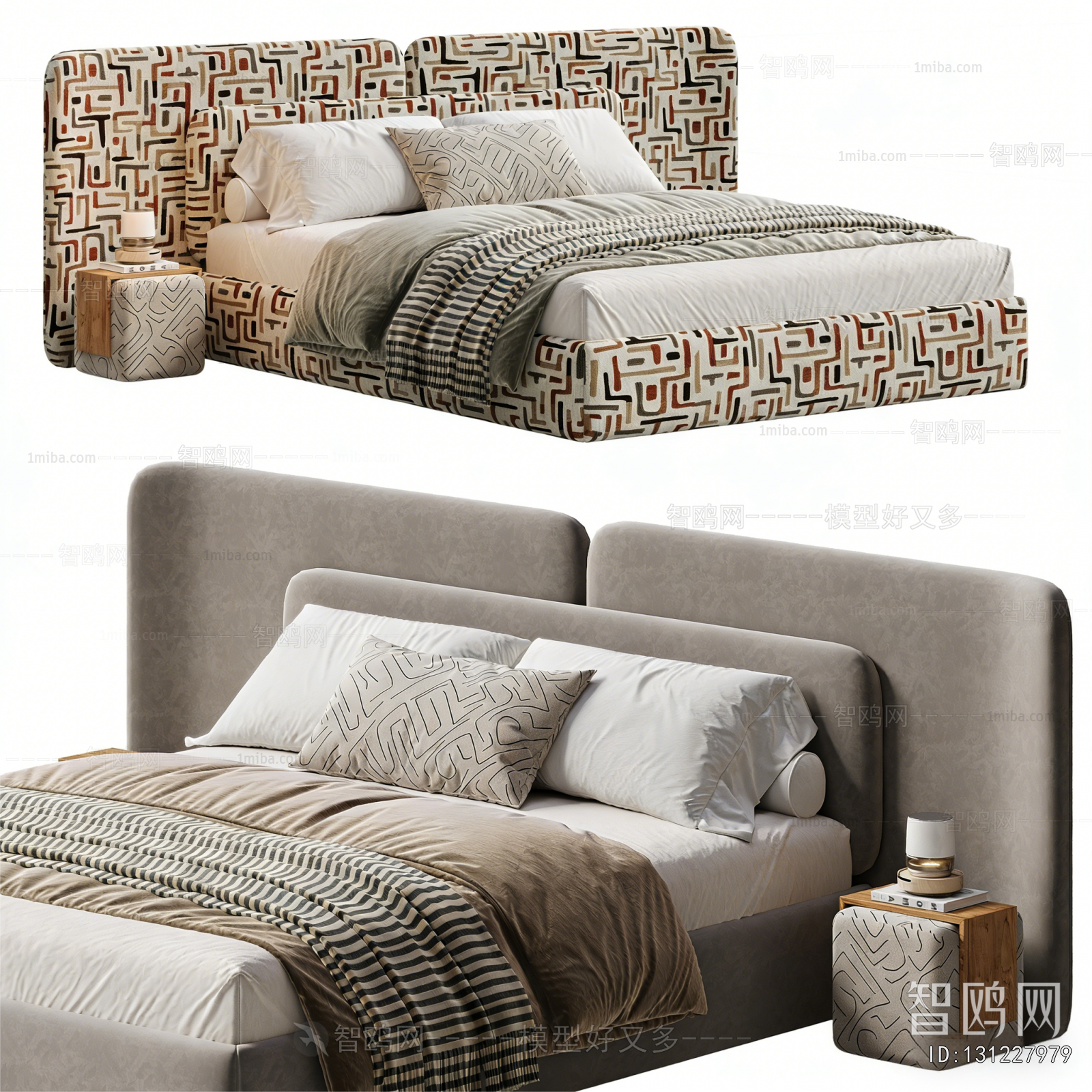 Modern Double Bed