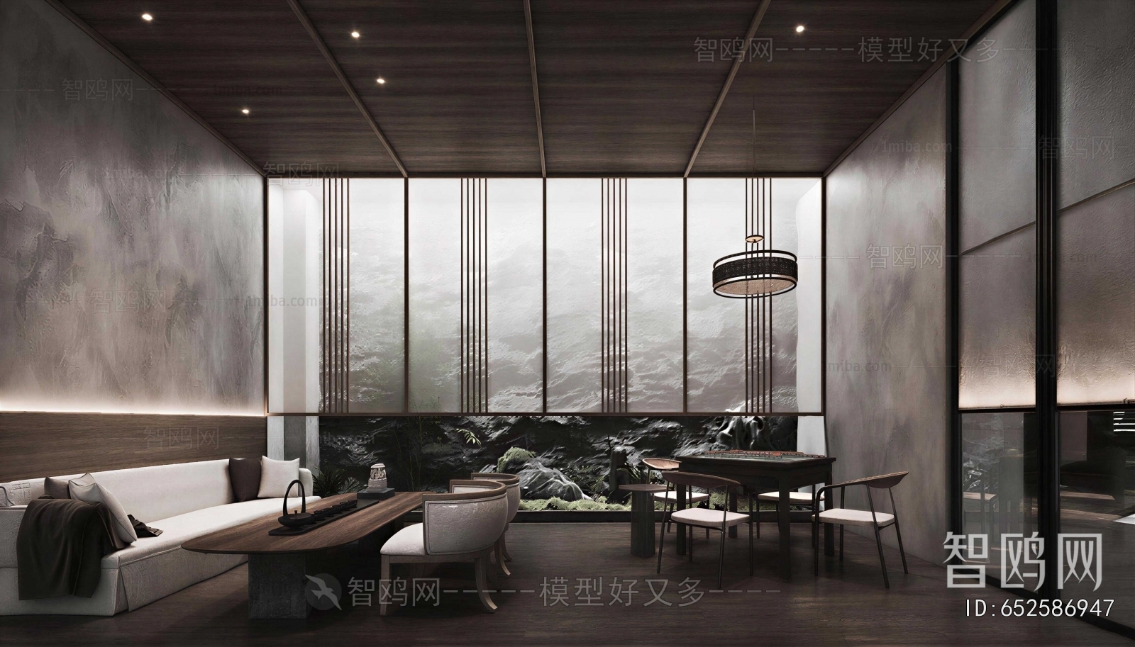 Wabi-sabi Style Tea House