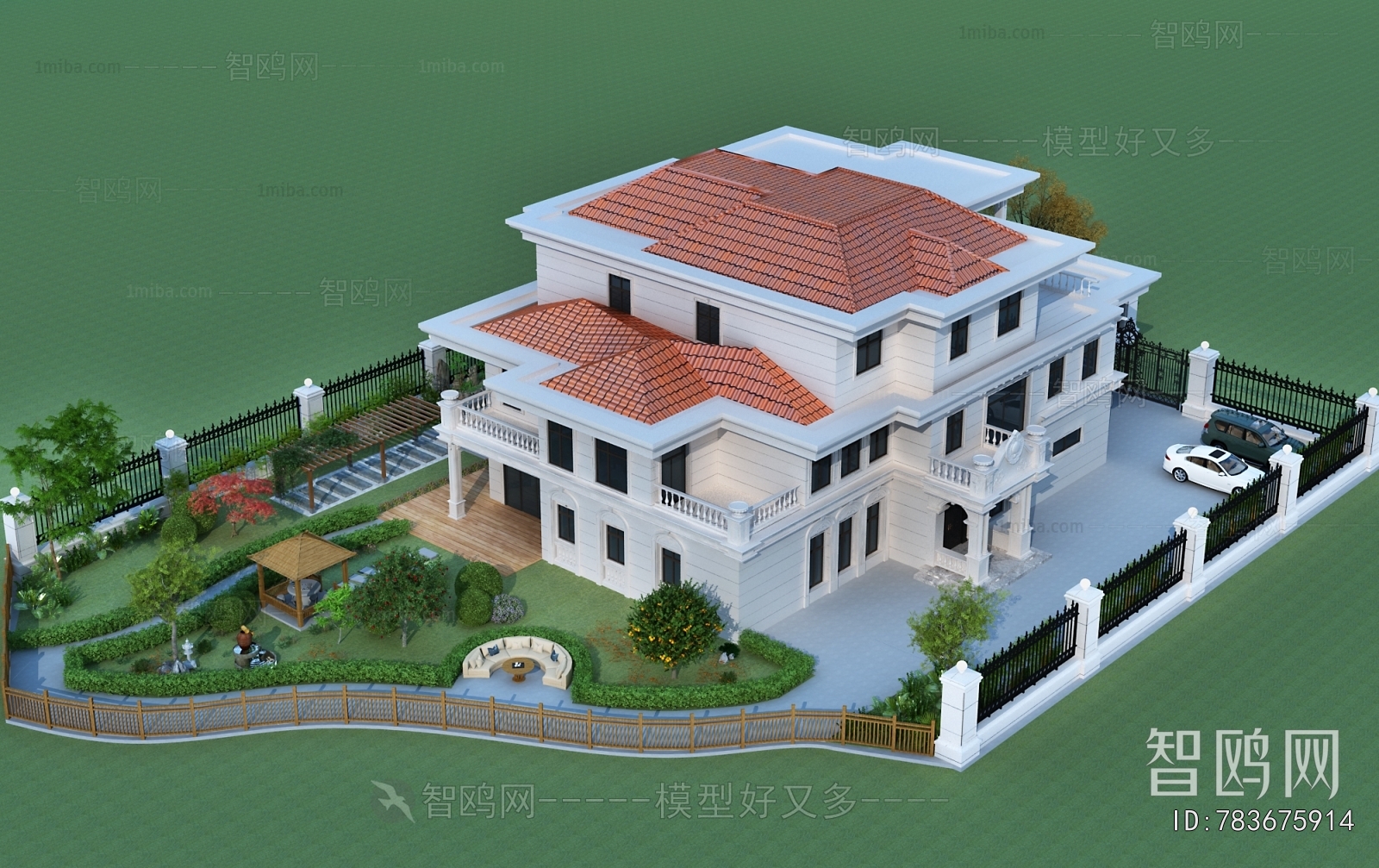 Simple European Style Detached Villa
