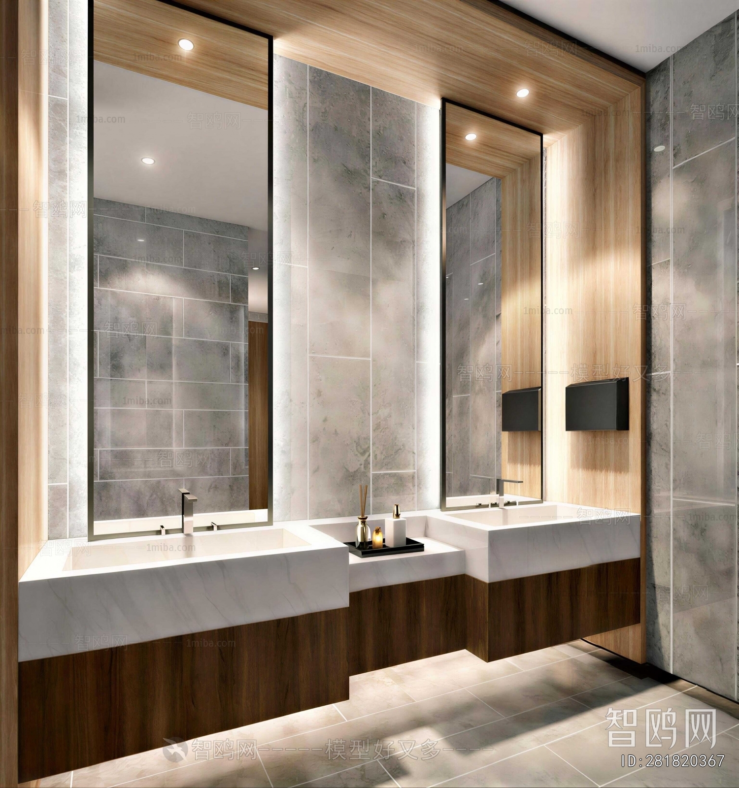 Modern Public Toilet