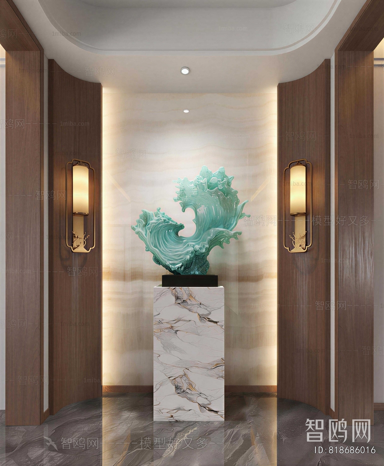 New Chinese Style Sculpture