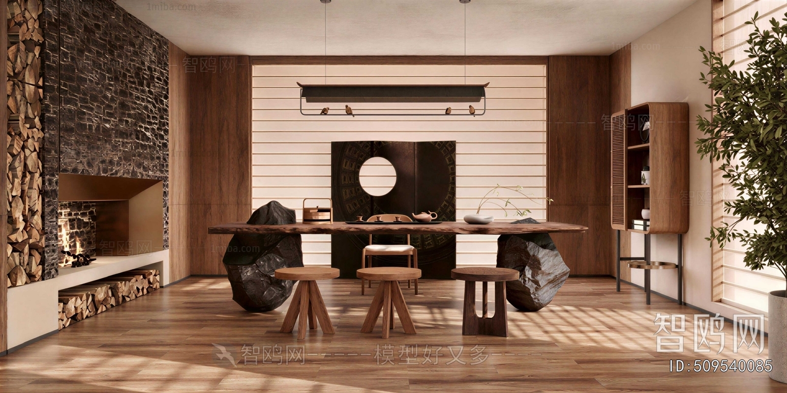 Wabi-sabi Style Tea House