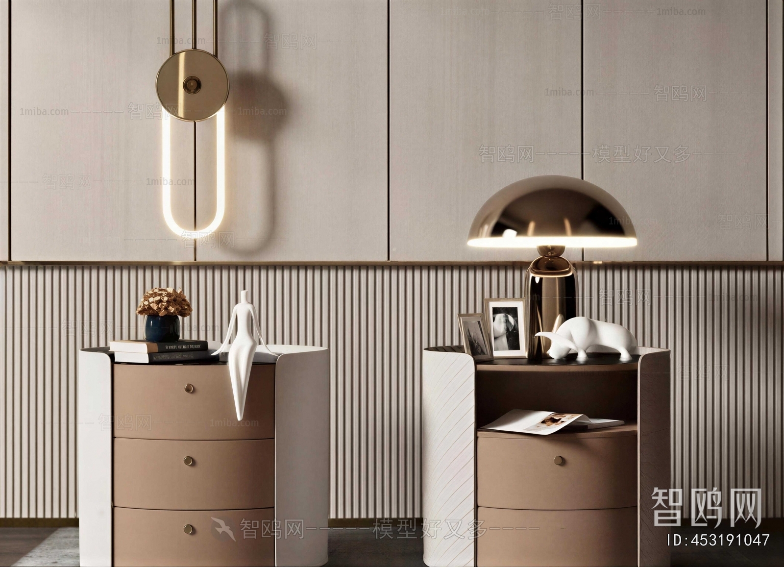 Modern Bedside Cupboard