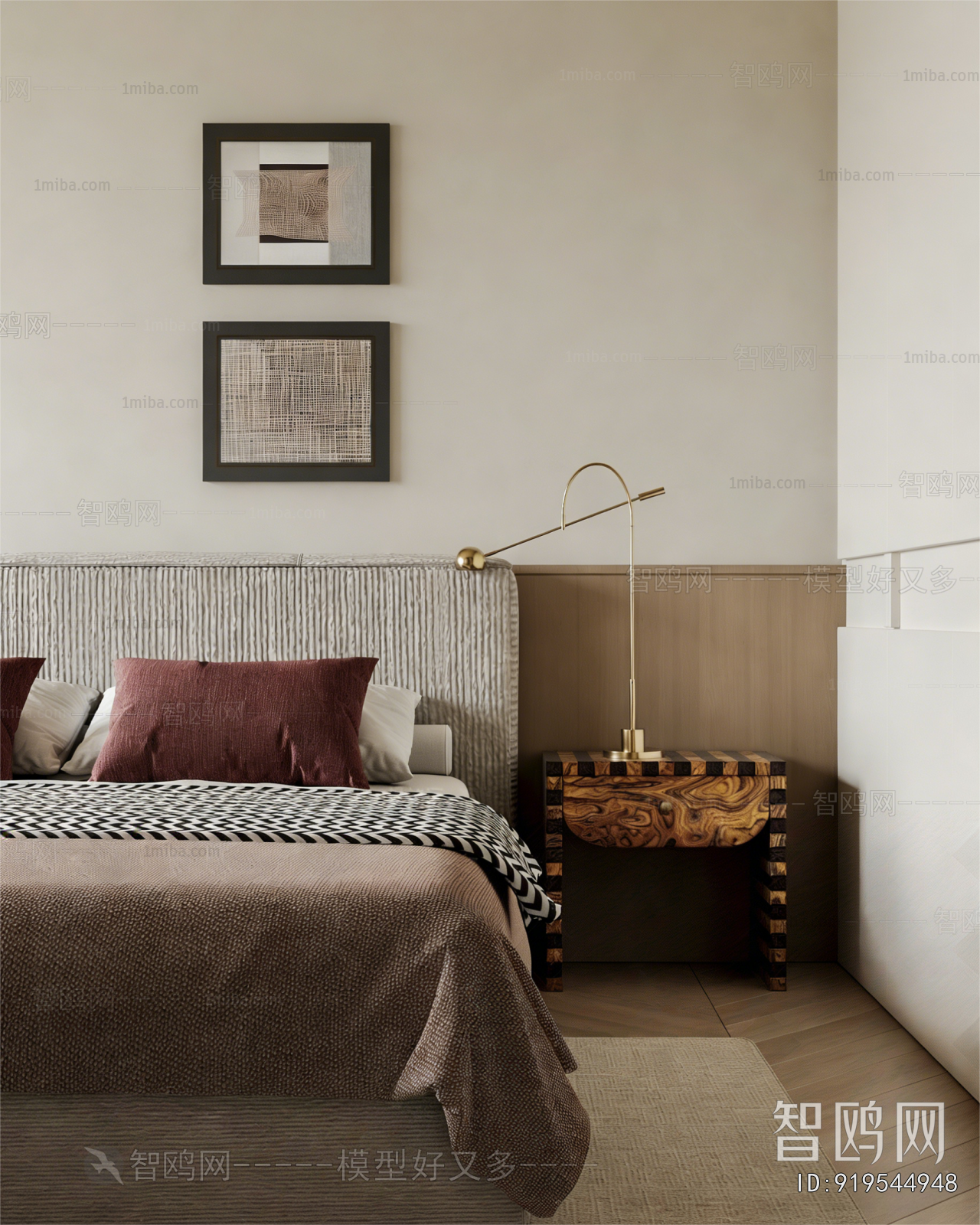 Modern Double Bed