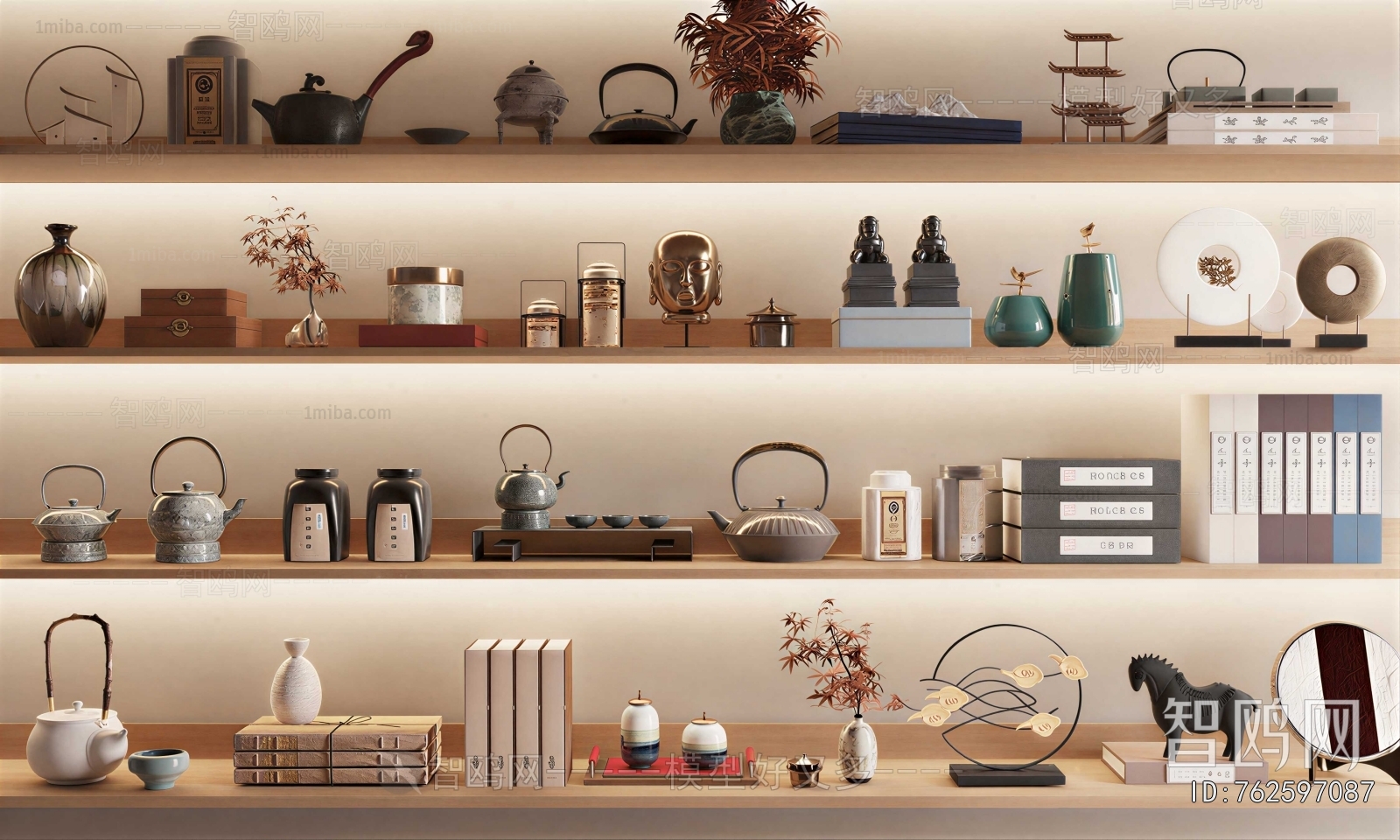 New Chinese Style Decorative Set