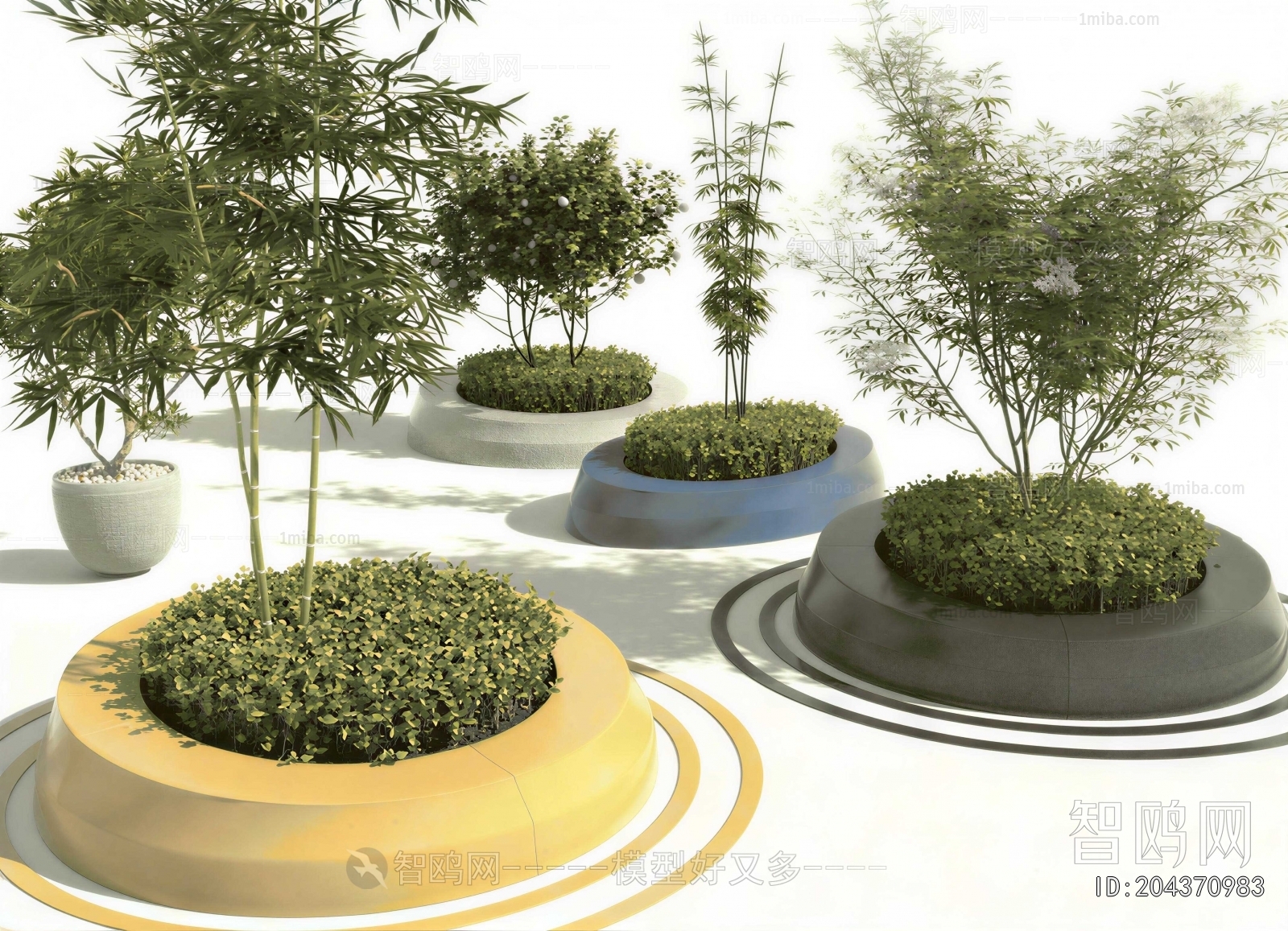 Modern Tree Pool