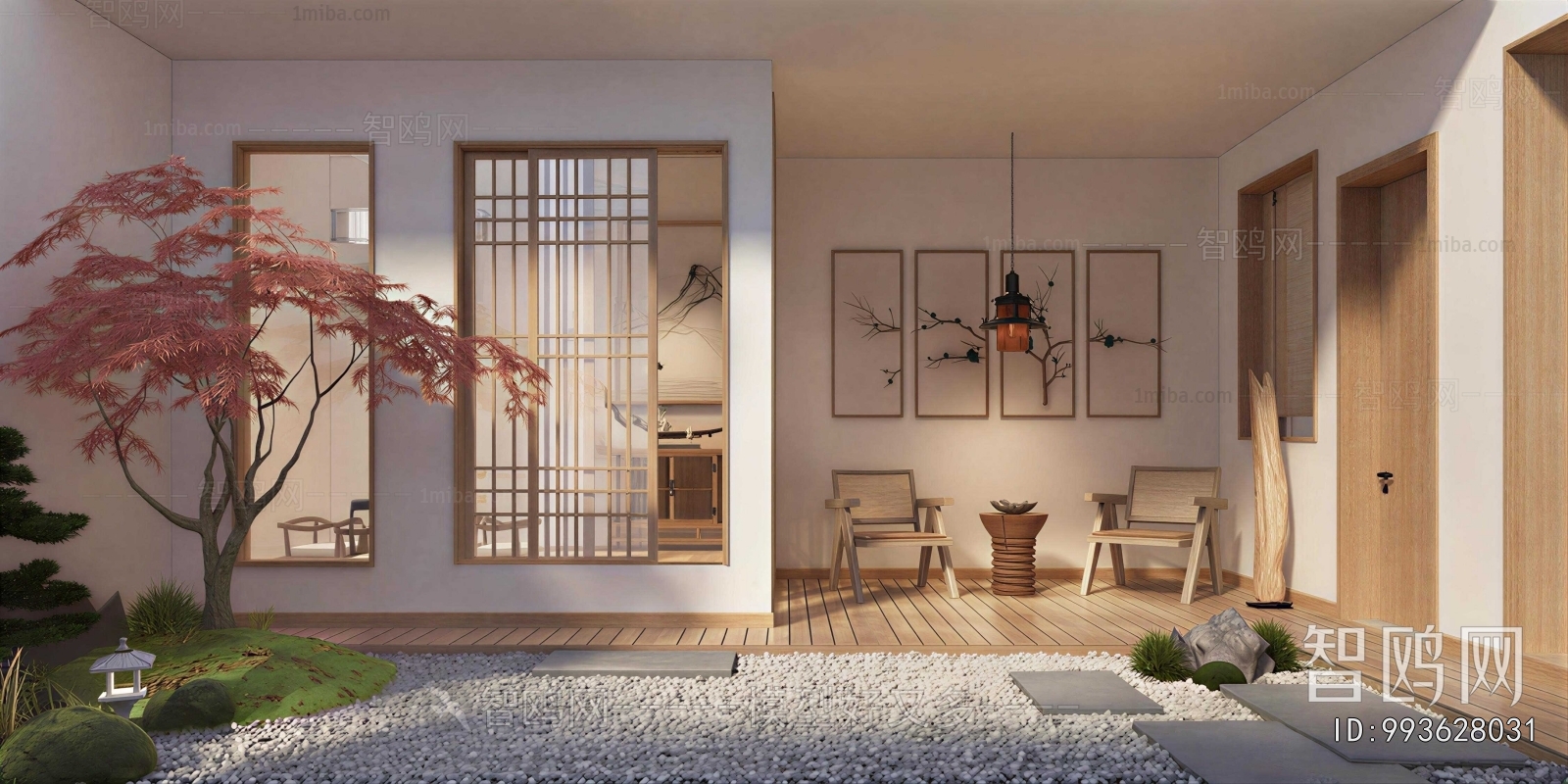 Japanese Style Courtyard/landscape