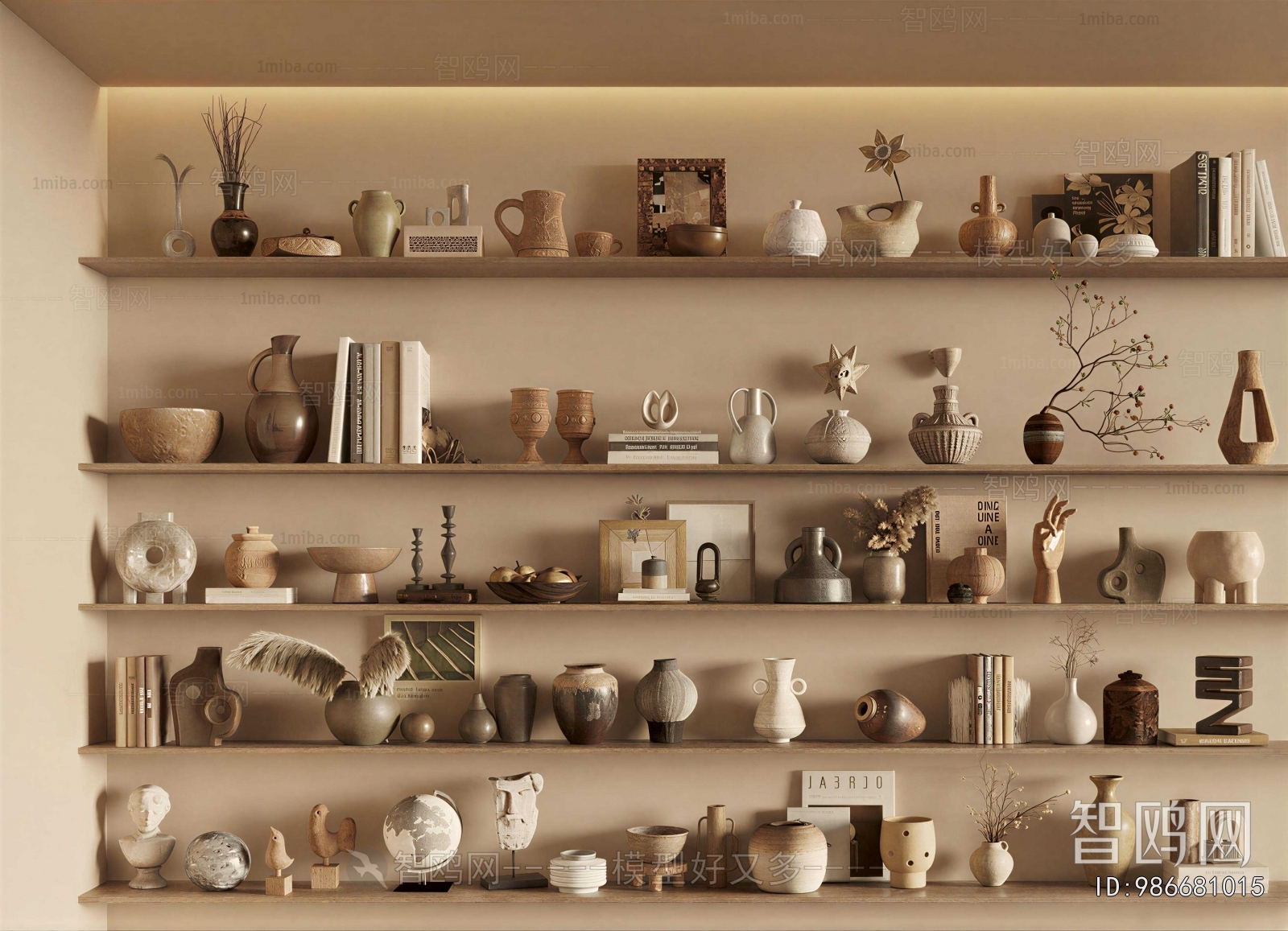 Wabi-sabi Style Decorative Set